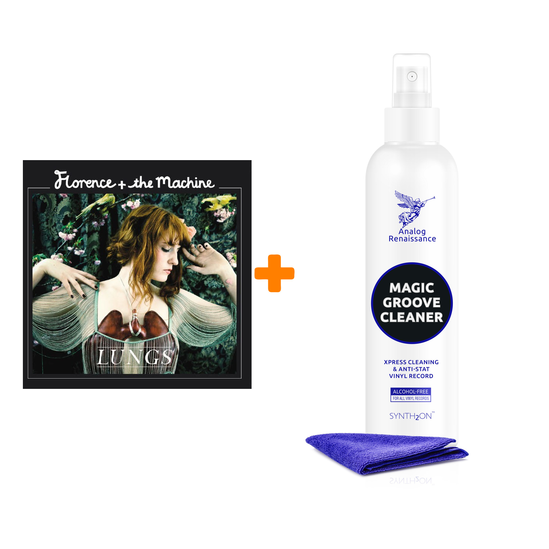 FLORENCE AND THE MACHINE Lungs LP + Спрей для очистки LP с микрофиброй 250мл Набор
FLORENCE AND THE MACHINE Lungs LP + Спрей для очистки LP с микрофиброй 250мл Набор
