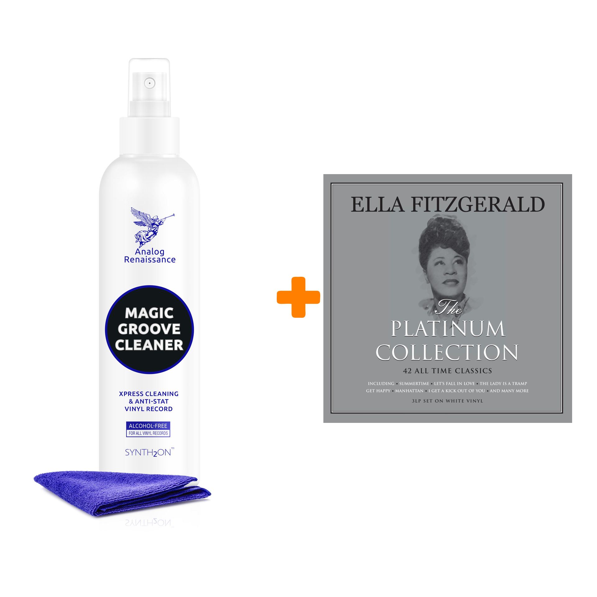 FITZGERALD ELLA The Platinum Collection 3LP + Спрей для очистки LP с микрофиброй 250мл Набор
FITZGERALD ELLA The Platinum Collection 3LP + Спрей для очистки LP с микрофиброй 250мл Набор