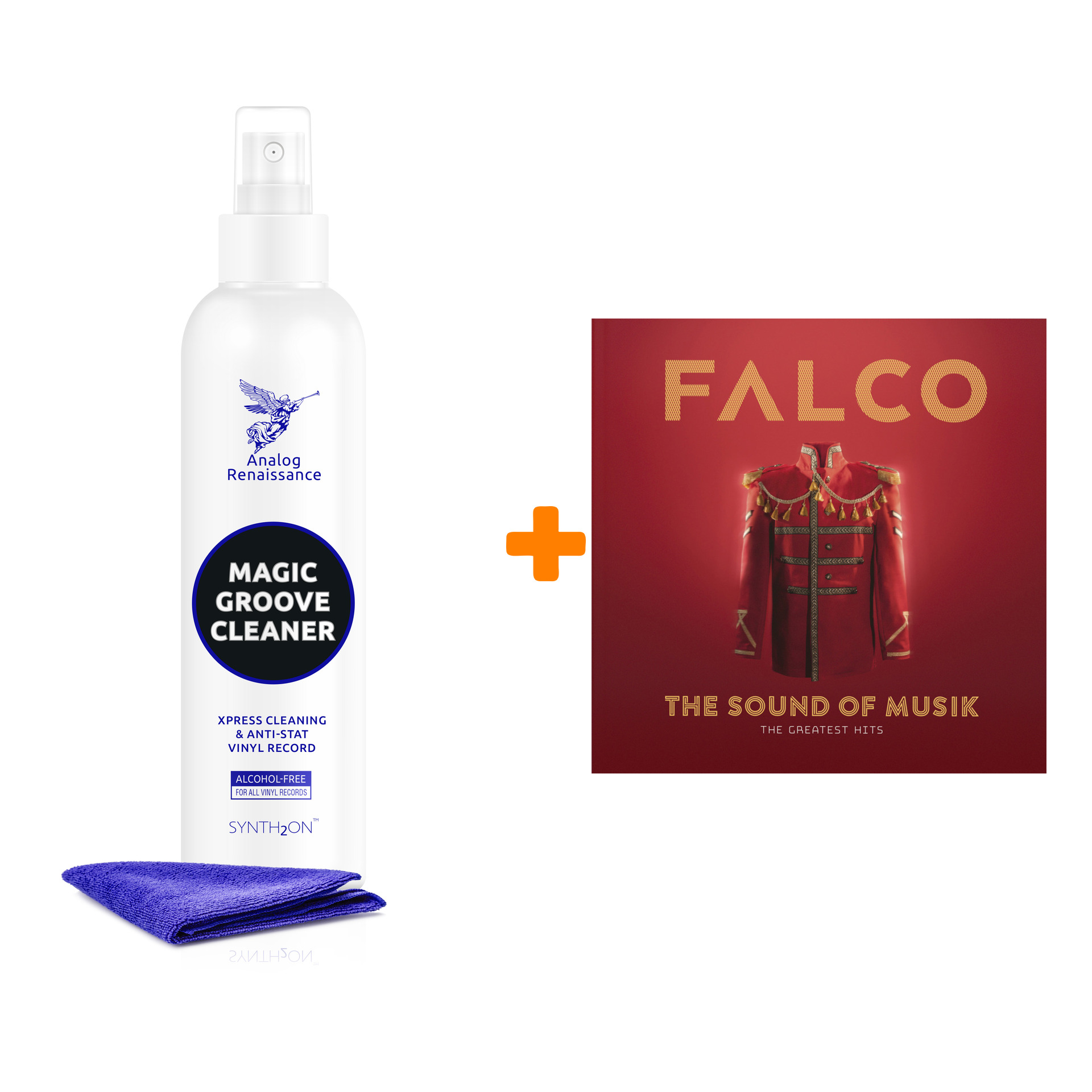 FALCO The Sound Of Musik The Greatest Hits 2LP + Спрей для очистки LP с микрофиброй 250мл Набор
FALCO The Sound Of Musik The Greatest Hits 2LP + Спрей для очистки LP с микрофиброй 250мл Набор