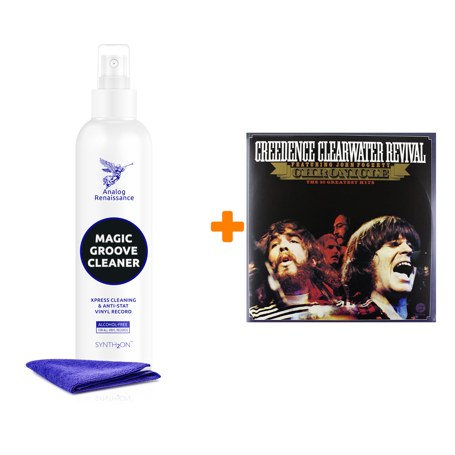 CREEDENCE CLEARWATER REVIVAL Chronicle 20 Greatest Hits 2LP + Спрей для очистки LP с микрофиброй 250мл Набор
CREEDENCE CLEARWATER REVIVAL Chronicle 20 Greatest Hits 2LP + Спрей для очистки LP с микрофиброй 250мл Набор