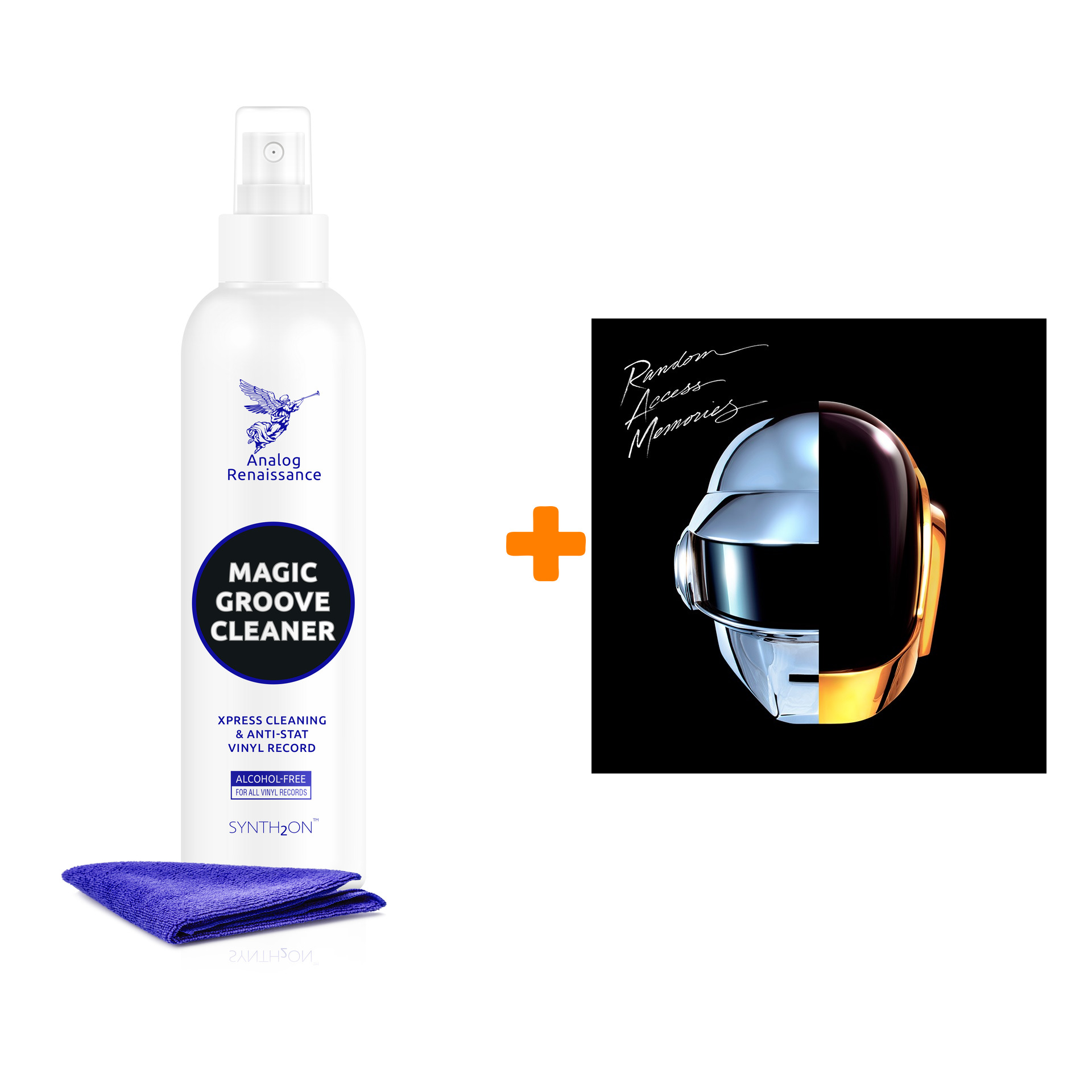DAFT PUNK Random Access Memories 2LP + Спрей для очистки LP с микрофиброй 250мл Набор
DAFT PUNK Random Access Memories 2LP + Спрей для очистки LP с микрофиброй 250мл Набор