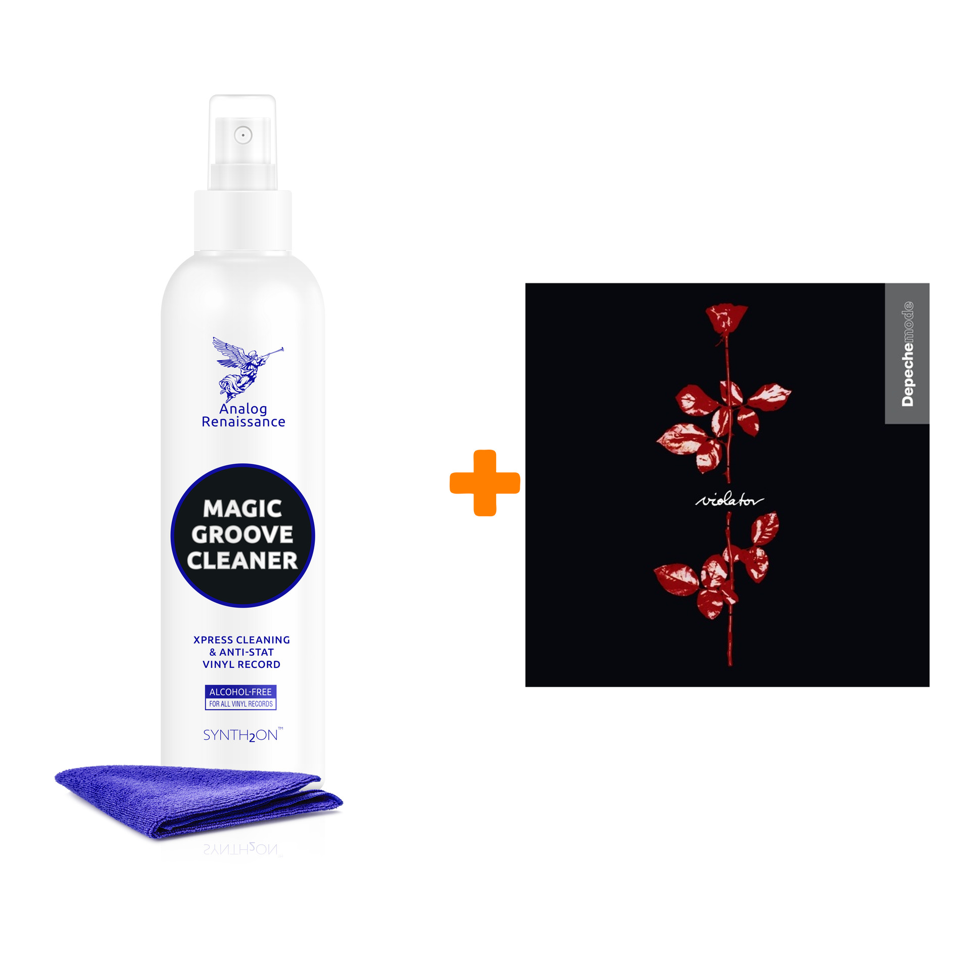 DEPECHE MODE Violator LP + Спрей для очистки LP с микрофиброй 250мл Набор
DEPECHE MODE Violator LP + Спрей для очистки LP с микрофиброй 250мл Набор