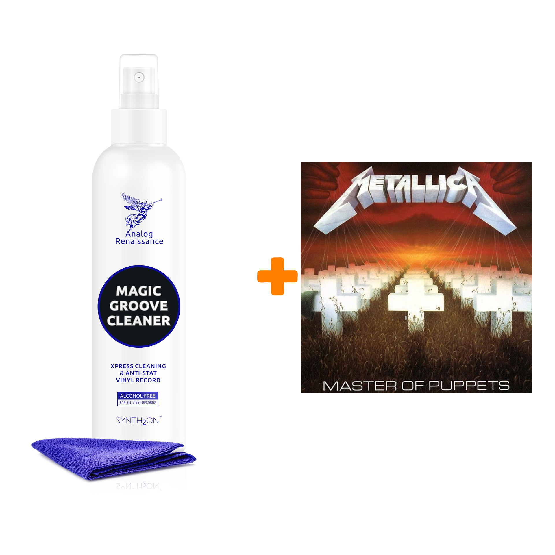 METALLICA Master Of Puppets Remastered LP + Спрей для очистки LP с микрофиброй 250мл Набор
METALLICA Master Of Puppets Remastered LP + Спрей для очистки LP с микрофиброй 250мл Набор