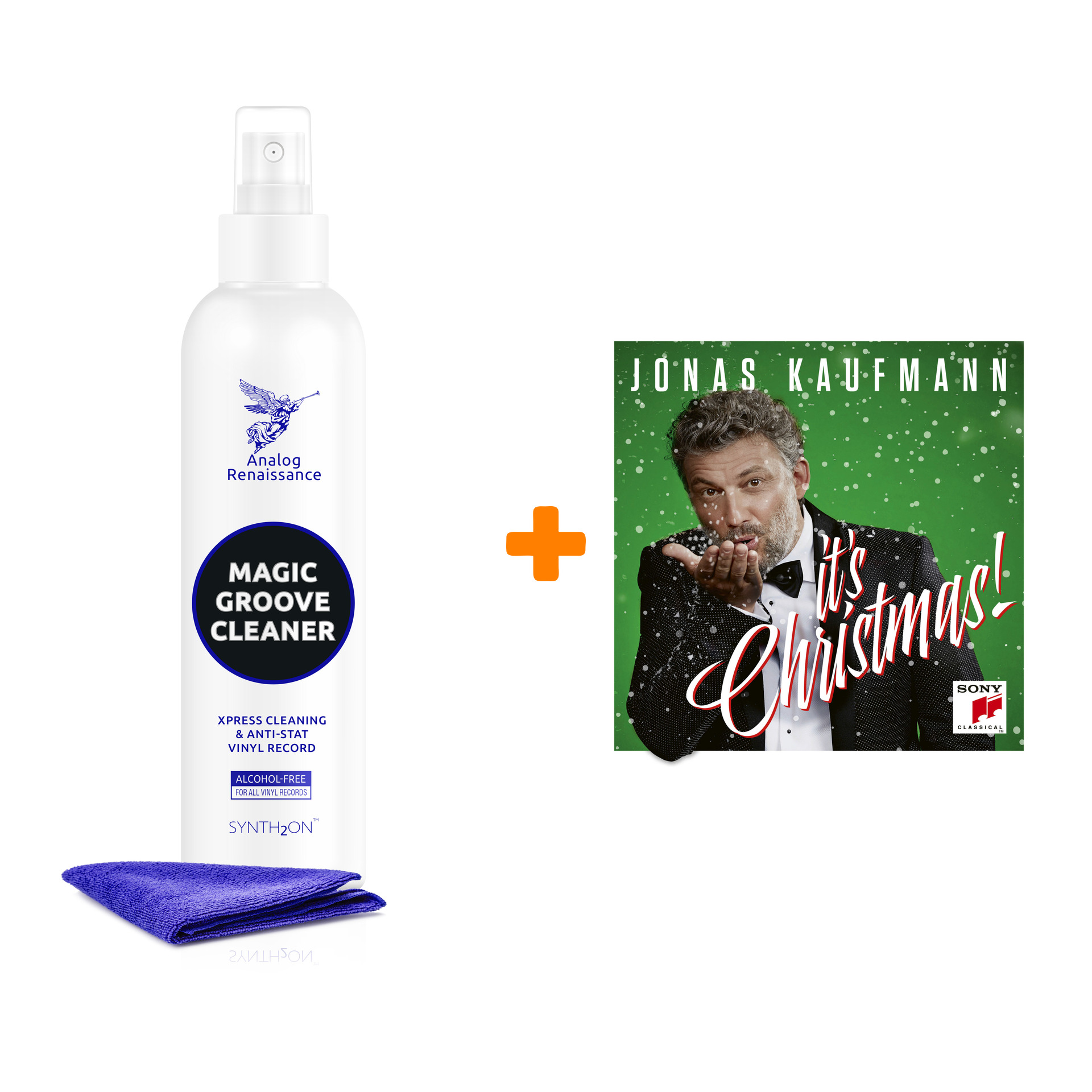 KAUFMANN JONAS It`s Christmas! 2LP + Спрей для очистки LP с микрофиброй 250мл Набор
KAUFMANN JONAS It`s Christmas! 2LP + Спрей для очистки LP с микрофиброй 250мл Набор