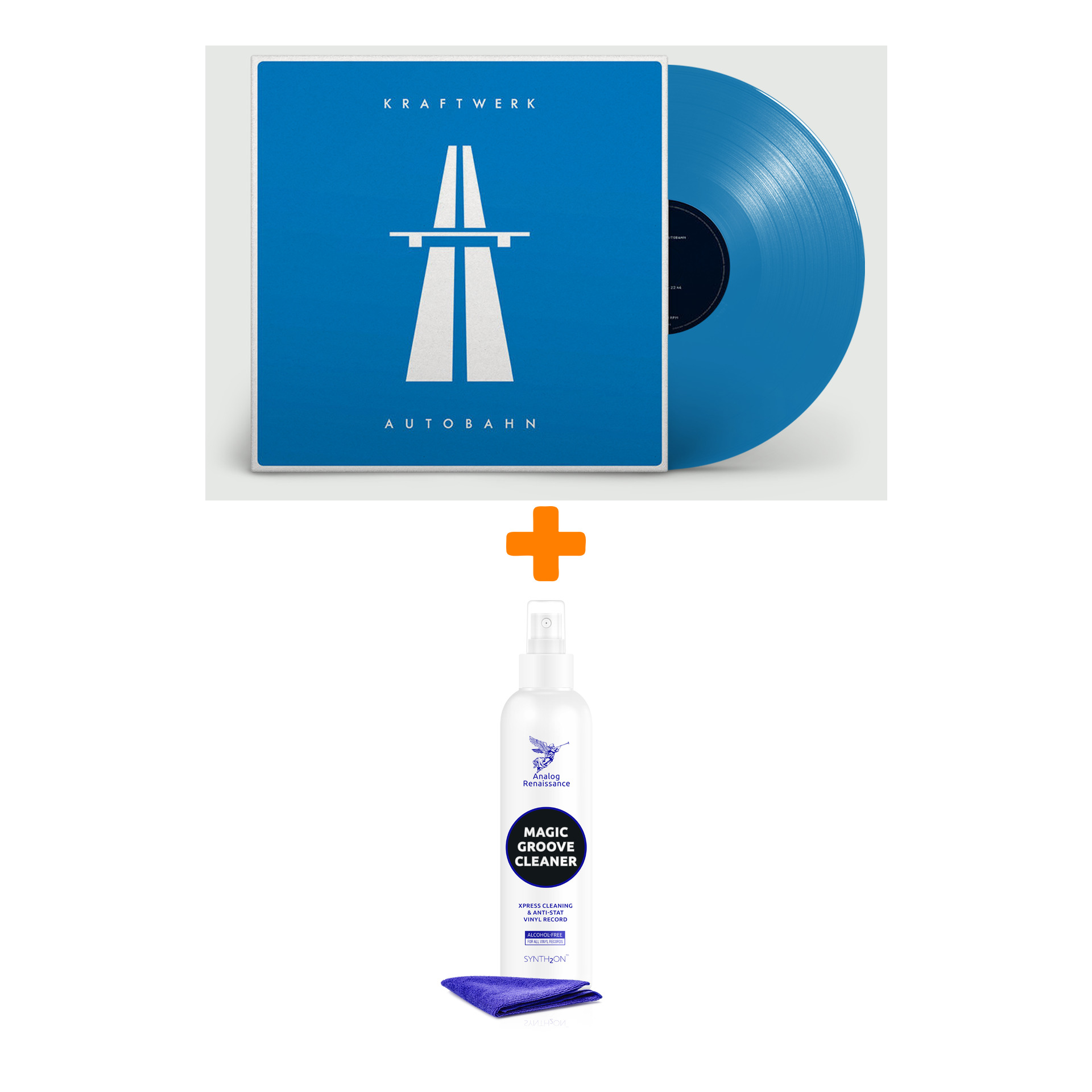 KRAFTWERK Autobahn Coloured Blue Vinyl LP + Спрей для очистки LP с микрофиброй 250мл Набор
KRAFTWERK Autobahn Coloured Blue Vinyl LP + Спрей для очистки LP с микрофиброй 250мл Набор