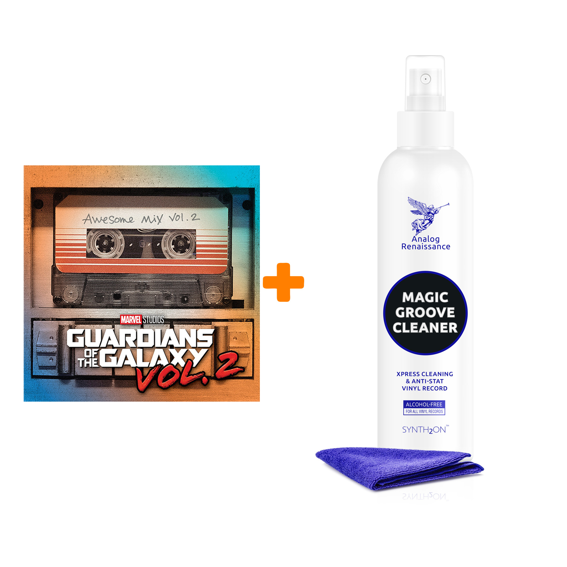 OST Guardians Of The Galaxy Vol.2 LP + Спрей для очистки LP с микрофиброй 250мл Набор
OST Guardians Of The Galaxy Vol.2 LP + Спрей для очистки LP с микрофиброй 250мл Набор