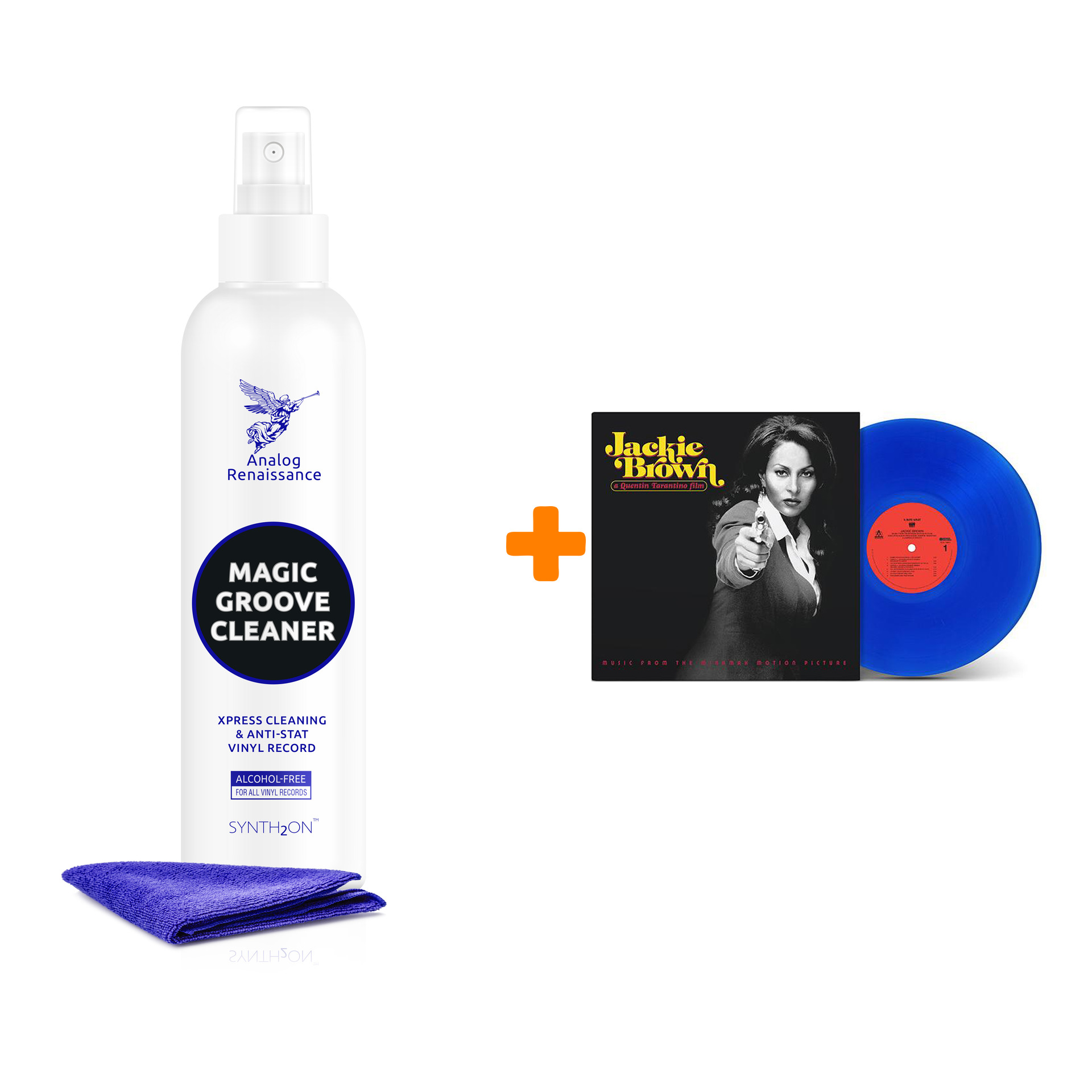 OST Jackie Brown Coloured Vinyl LP + Спрей для очистки LP с микрофиброй 250мл Набор
OST Jackie Brown Coloured Vinyl LP + Спрей для очистки LP с микрофиброй 250мл Набор