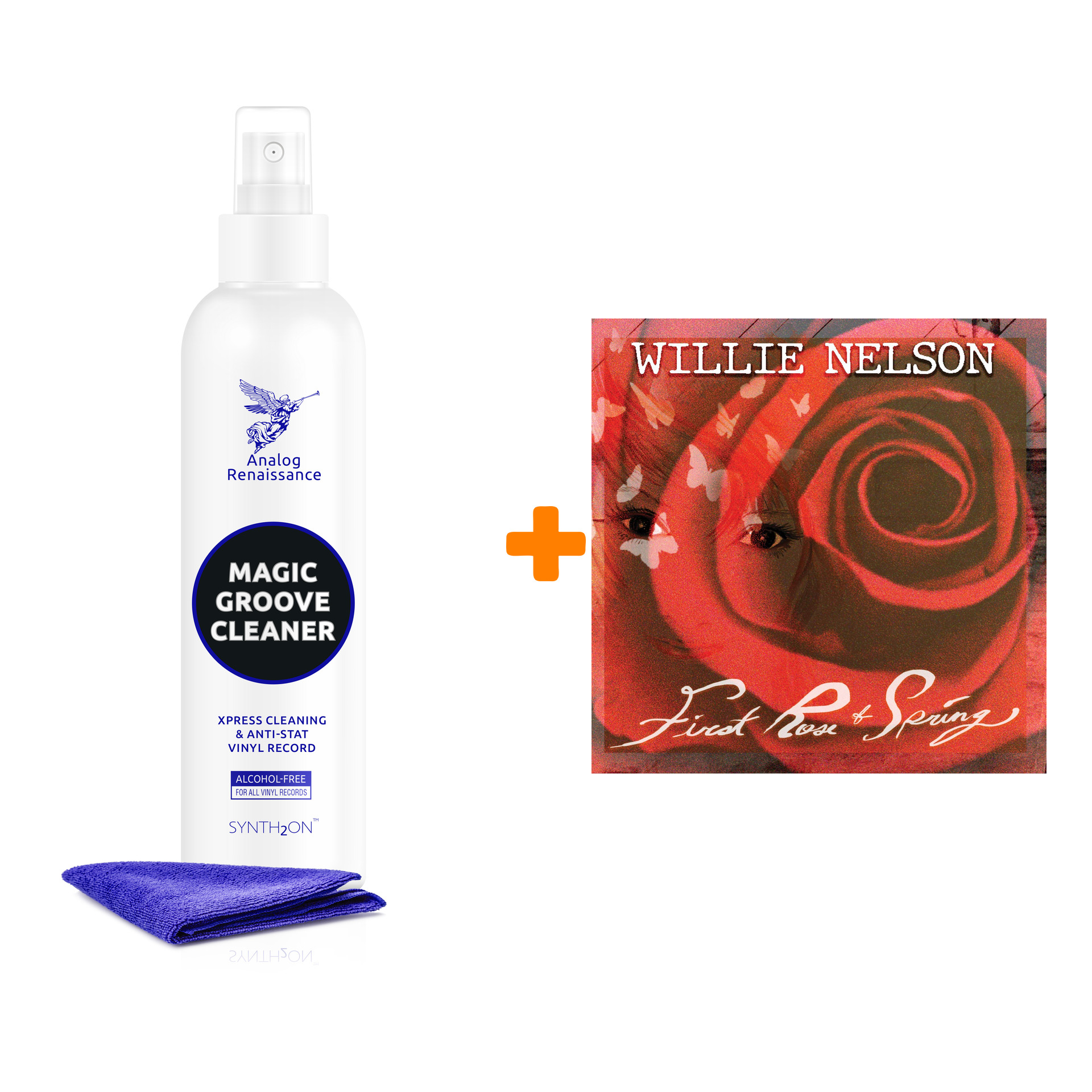 NELSON WILLIE First Rose Of Spring LP + Спрей для очистки LP с микрофиброй 250мл Набор
NELSON WILLIE First Rose Of Spring LP + Спрей для очистки LP с микрофиброй 250мл Набор