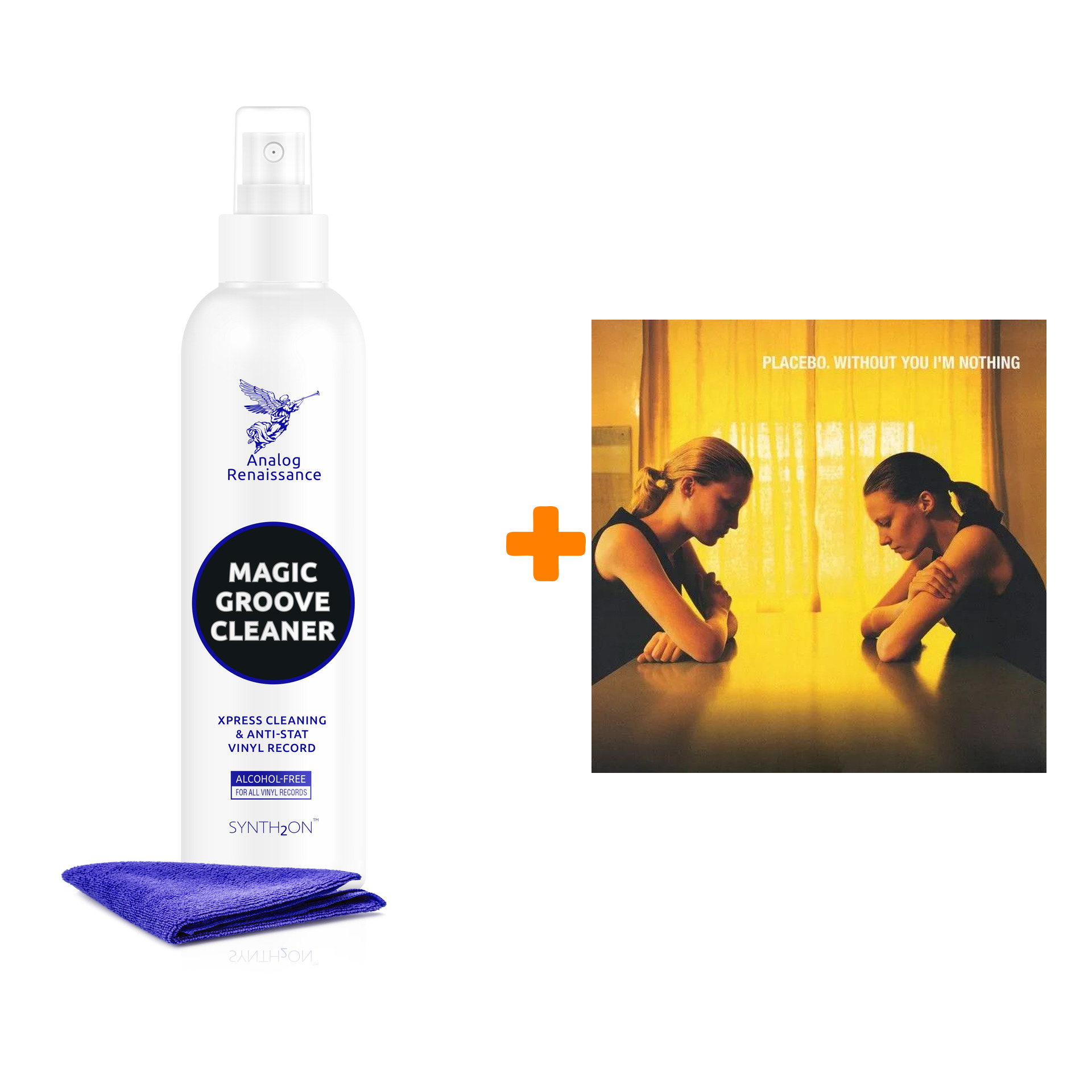 PLACEBO Without You Im Nothing LP + Спрей для очистки LP с микрофиброй 250мл Набор
PLACEBO Without You Im Nothing LP + Спрей для очистки LP с микрофиброй 250мл Набор