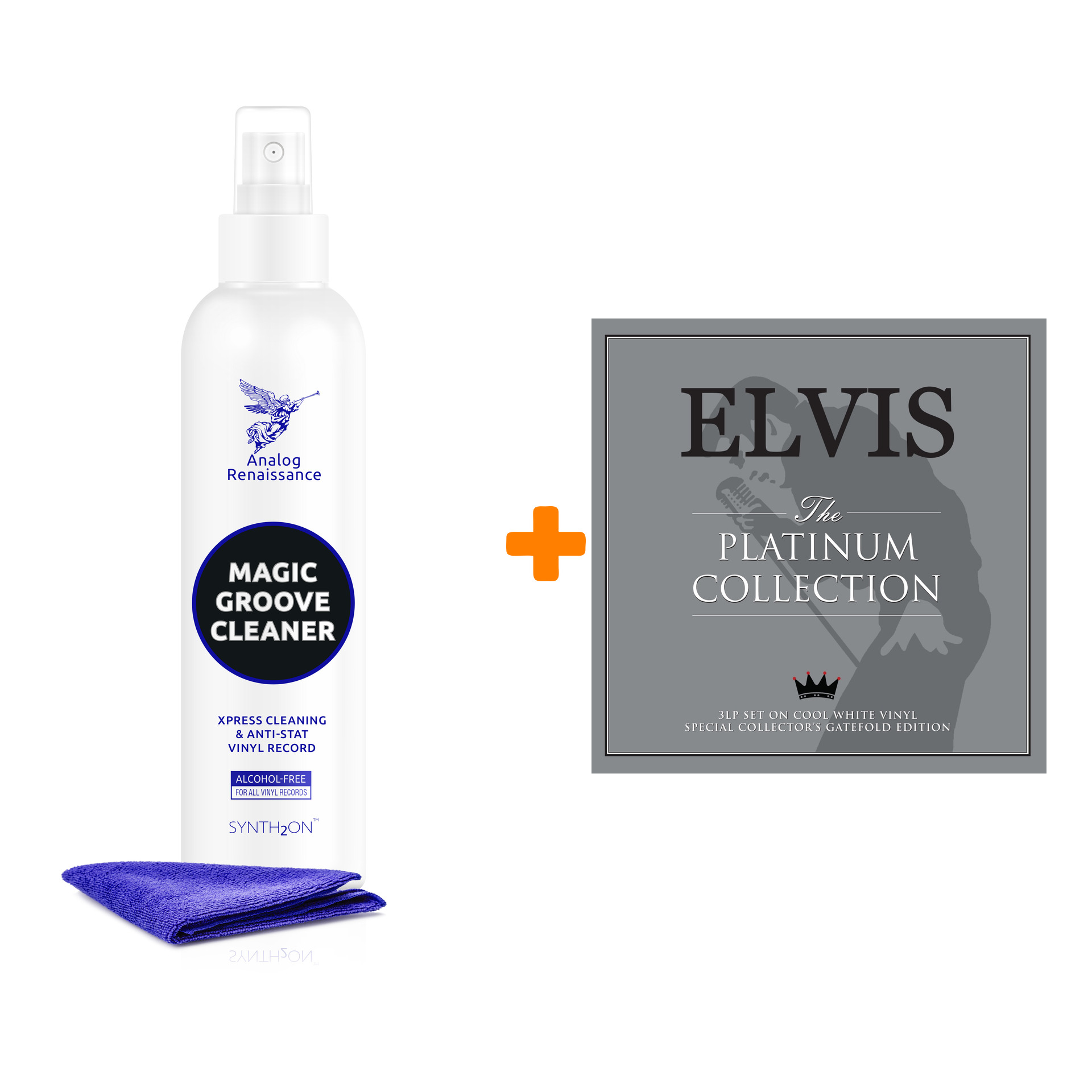 PRESLEY ELVIS The Platinum Collection 3LP + Спрей для очистки LP с микрофиброй 250мл Набор
PRESLEY ELVIS The Platinum Collection 3LP + Спрей для очистки LP с микрофиброй 250мл Набор