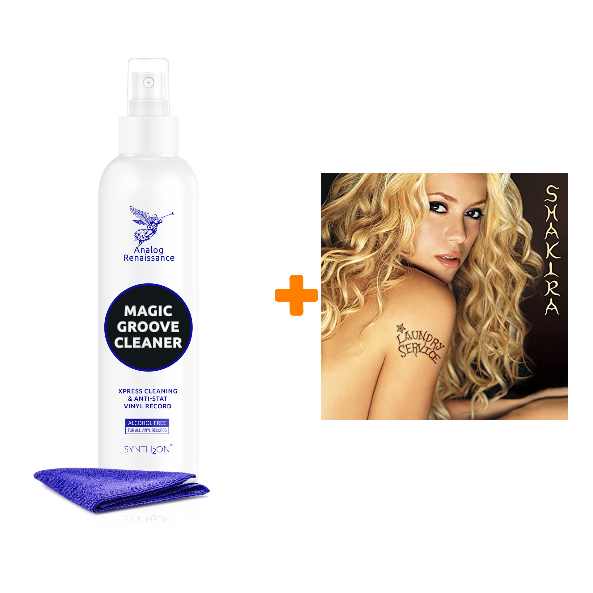 SHAKIRA Laundry Service 20th Anniversary Coloured Vinyl 2LP + Спрей для очистки LP с микрофиброй 250мл Набор
SHAKIRA Laundry Service 20th Anniversary Coloured Vinyl 2LP + Спрей для очистки LP с микрофиброй 250мл Набор