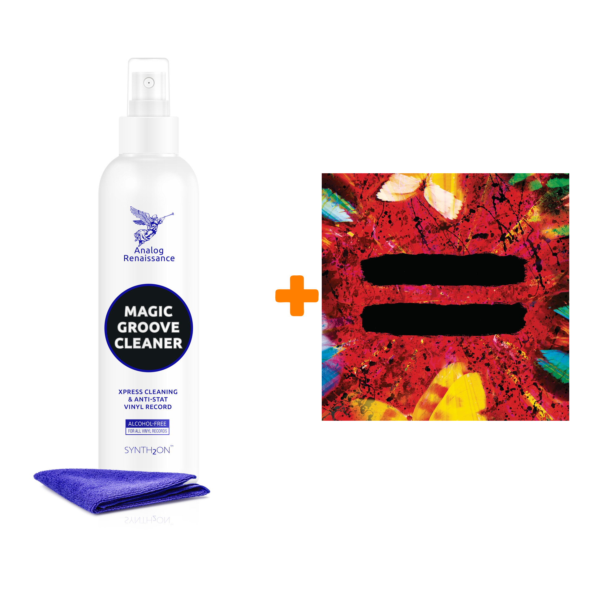 SHEERAN ED = Coloured White Vinyl LP + Спрей для очистки LP с микрофиброй 250мл Набор
SHEERAN ED = Coloured White Vinyl LP + Спрей для очистки LP с микрофиброй 250мл Набор