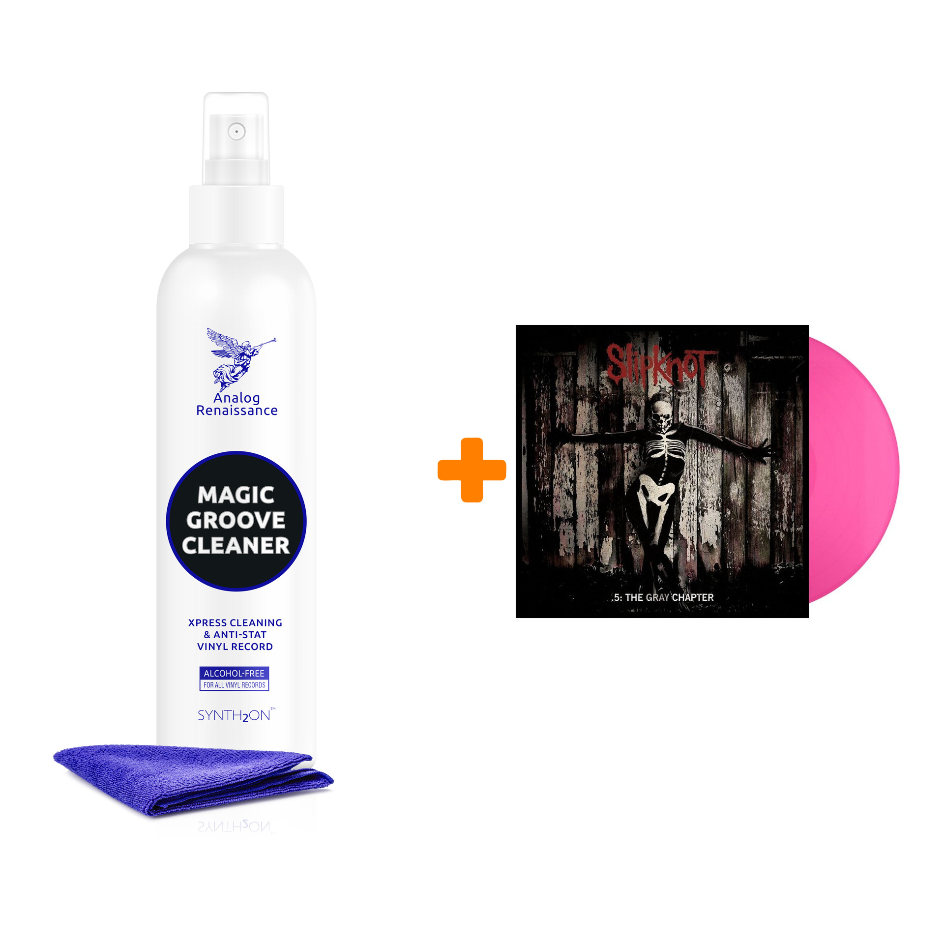 SLIPKNOT The Gray Chapter Coloured Pink Vinyl 2LP + Спрей для очистки LP с микрофиброй 250мл Набор
SLIPKNOT The Gray Chapter Coloured Pink Vinyl 2LP + Спрей для очистки LP с микрофиброй 250мл Набор