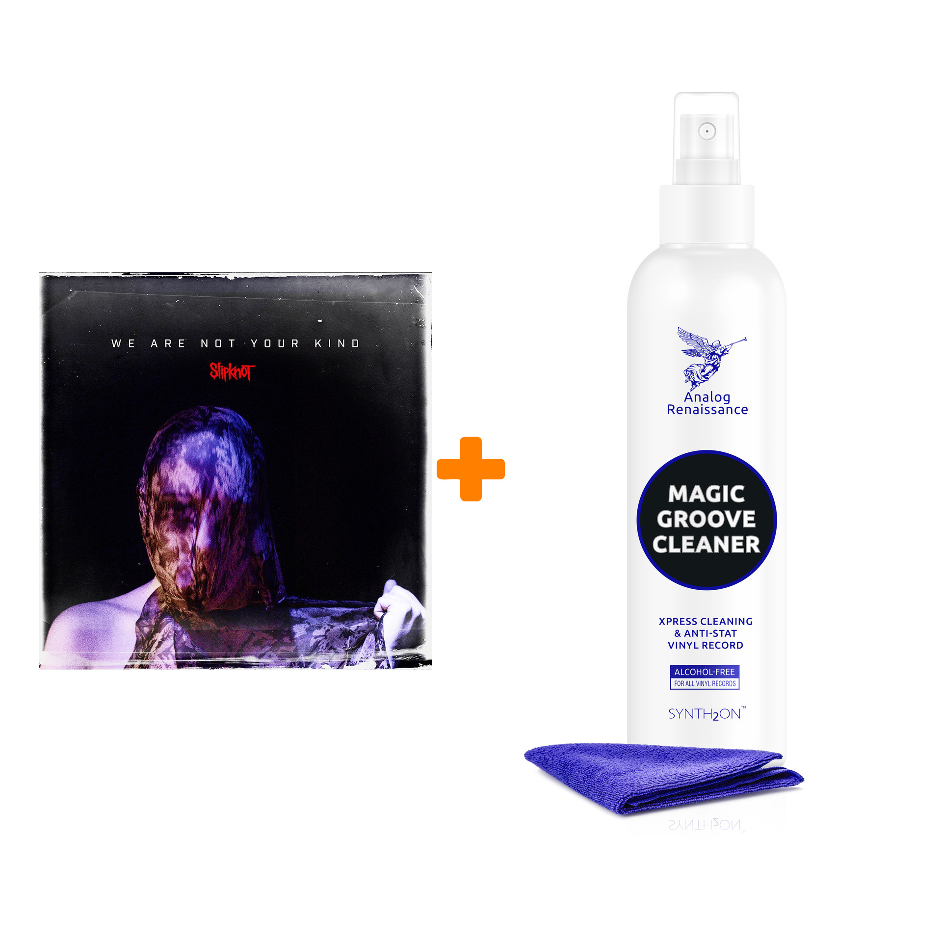 SLIPKNOT We Are Not Your Kind 2LP + Спрей для очистки LP с микрофиброй 250мл Набор
SLIPKNOT We Are Not Your Kind 2LP + Спрей для очистки LP с микрофиброй 250мл Набор