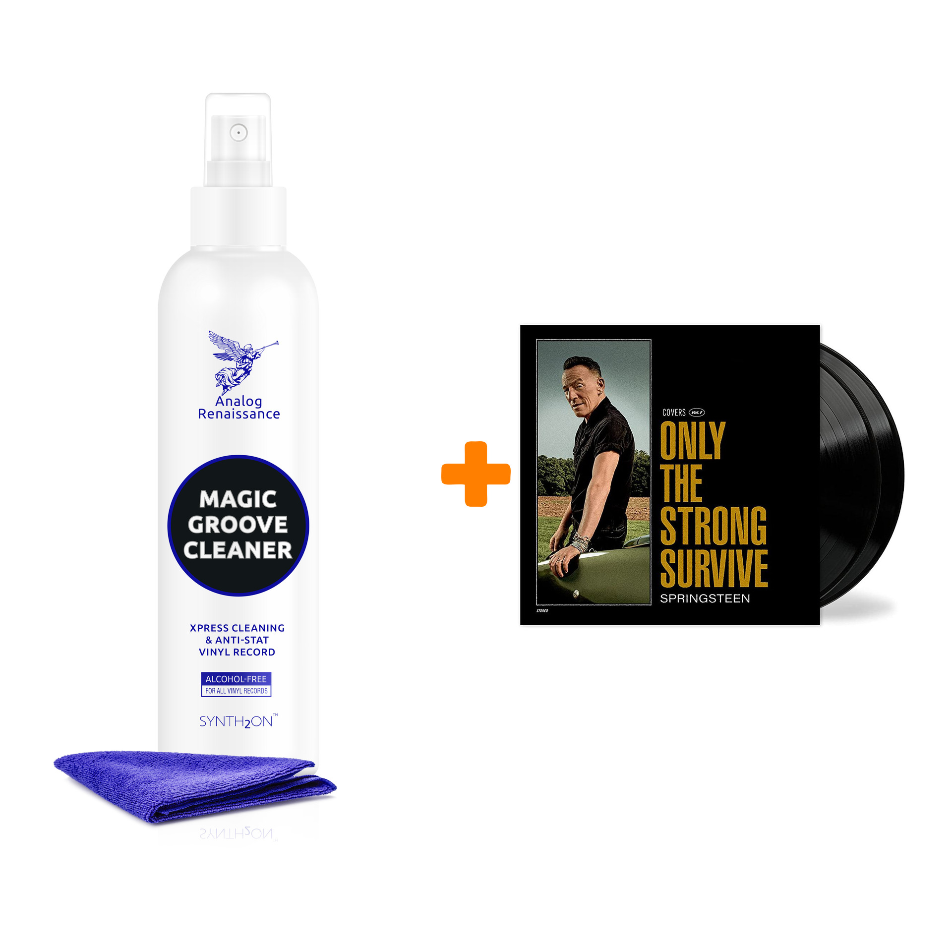 SPRINGSTEEN BRUCE Only The Strong Survive 2LP + Спрей для очистки LP с микрофиброй 250мл Набор
SPRINGSTEEN BRUCE Only The Strong Survive 2LP + Спрей для очистки LP с микрофиброй 250мл Набор