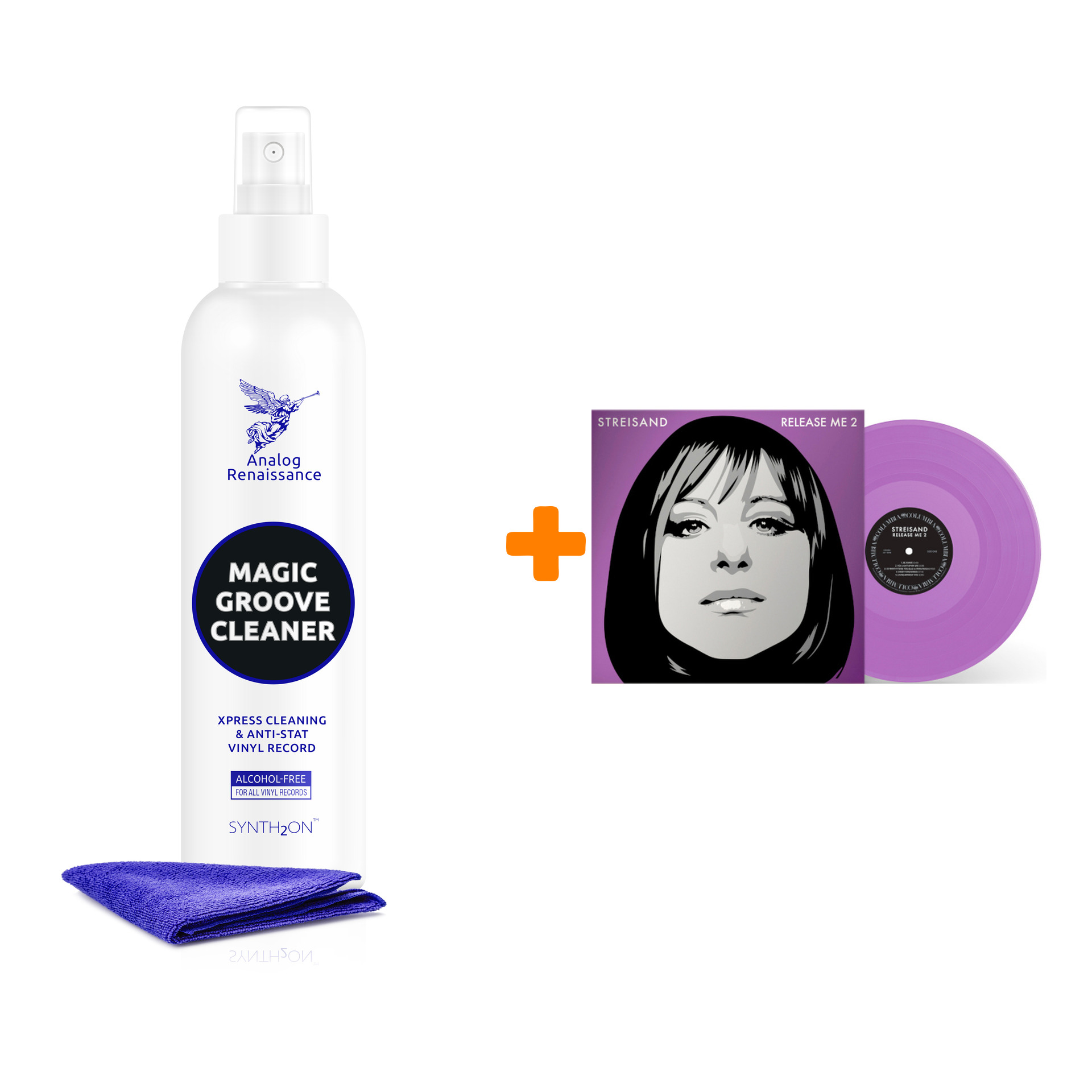 STREISAND BARBRA Release Me 2 Coloured Vinyl LP + Спрей для очистки LP с микрофиброй 250мл Набор
STREISAND BARBRA Release Me 2 Coloured Vinyl LP + Спрей для очистки LP с микрофиброй 250мл Набор