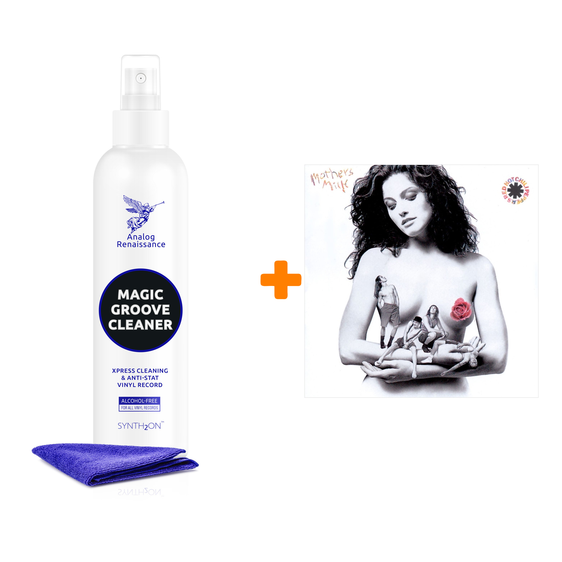 RED HOT CHILI PEPPERS Mother`s Milk Limited Edition LP + Спрей для очистки LP с микрофиброй 250мл Набор
RED HOT CHILI PEPPERS Mother`s Milk Limited Edition LP + Спрей для очистки LP с микрофиброй 250мл Набор