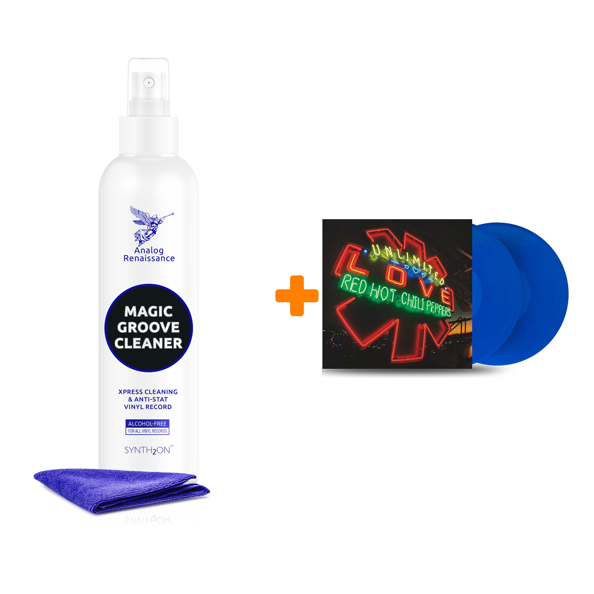 RED HOT CHILI PEPPERS Unlimited Love Coloured Blue Vinyl 2LP + Спрей для очистки LP с микрофиброй 250мл Набор
RED HOT CHILI PEPPERS Unlimited Love Coloured Blue Vinyl 2LP + Спрей для очистки LP с микрофиброй 250мл Набор