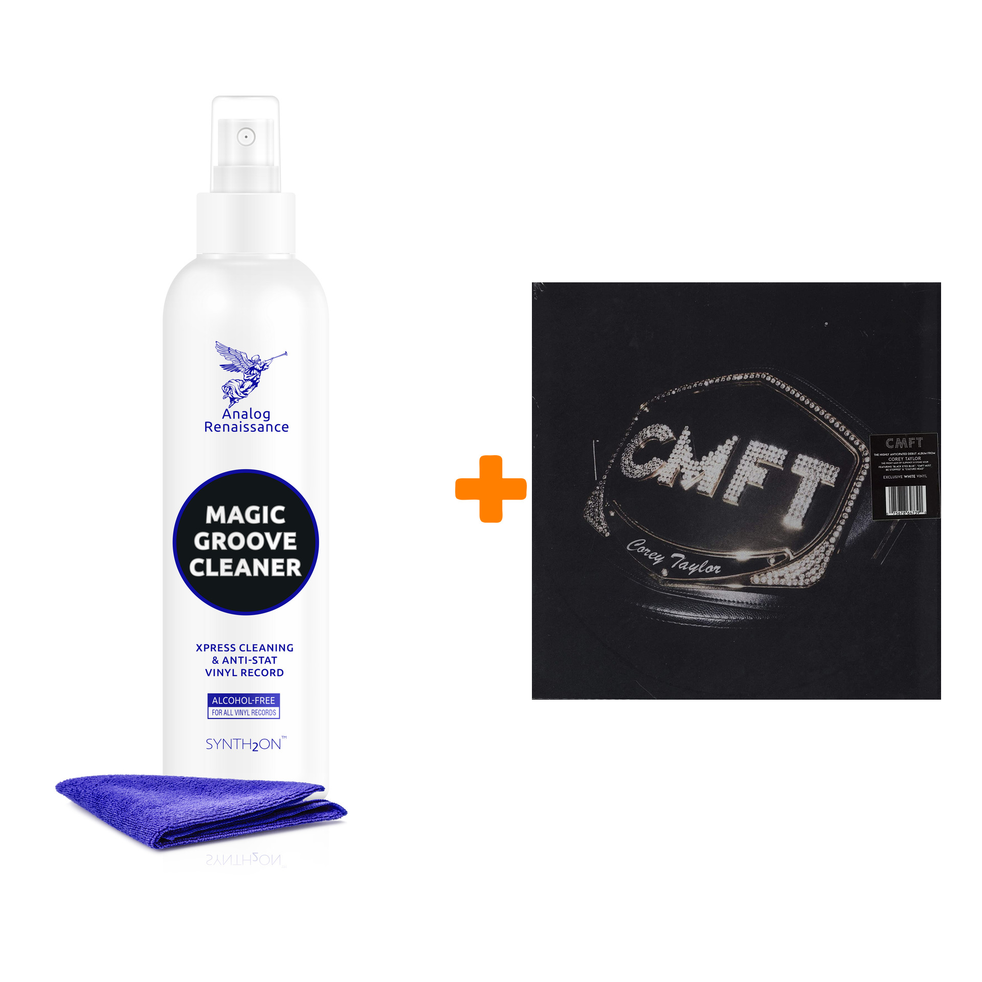 TAYLOR COREY CMFT Coloured White Vinyl LP + Спрей для очистки LP с микрофиброй 250мл Набор
TAYLOR COREY CMFT Coloured White Vinyl LP + Спрей для очистки LP с микрофиброй 250мл Набор