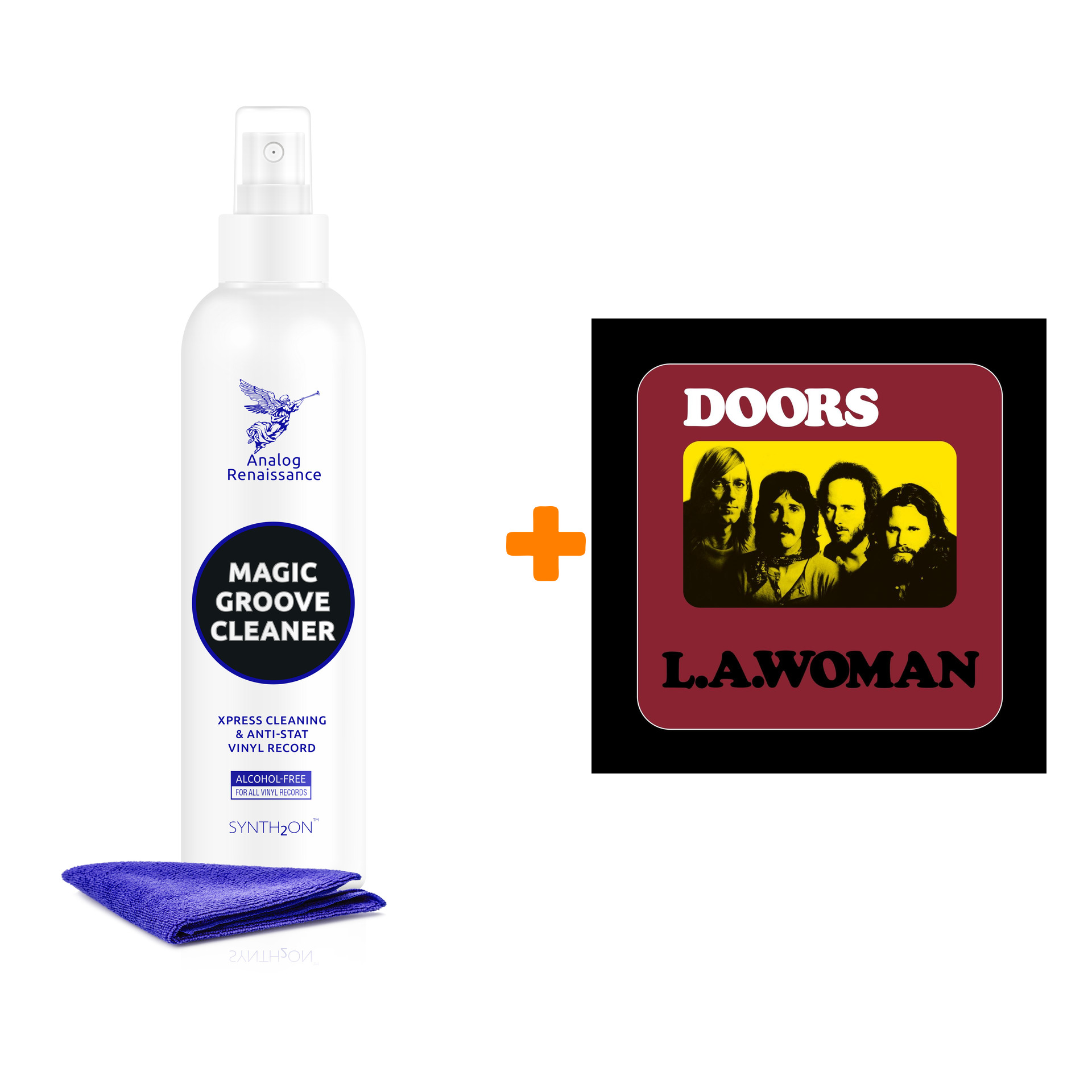 THE DOORS L.A. Woman 50th Anniversary LP+3CD + Спрей для очистки LP с микрофиброй 250мл Набор
THE DOORS L.A. Woman 50th Anniversary LP+3CD + Спрей для очистки LP с микрофиброй 250мл Набор