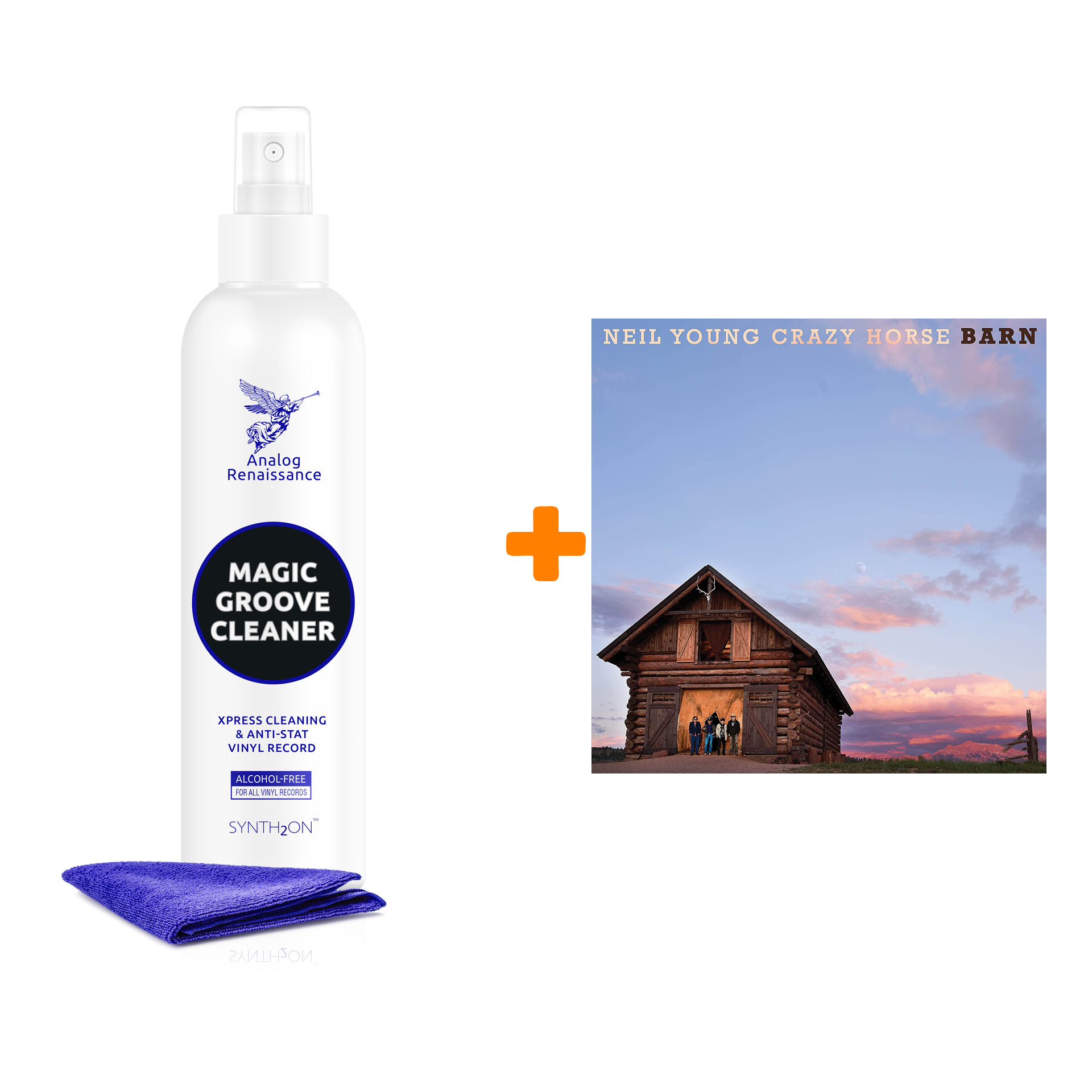 YOUNG NEIL & CRAZY HORSE Barn LP + Спрей для очистки LP с микрофиброй 250мл Набор
YOUNG NEIL & CRAZY HORSE Barn LP + Спрей для очистки LP с микрофиброй 250мл Набор