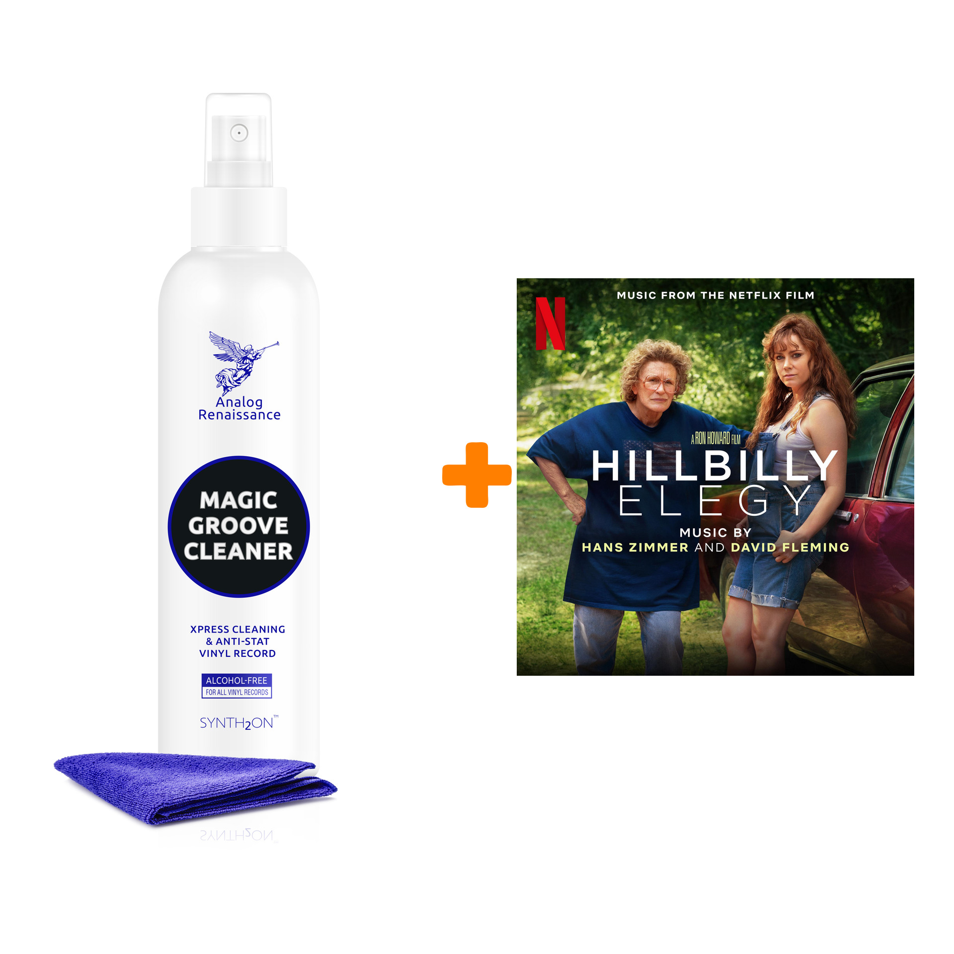ZIMMER HANS Hillbilly Elegy Music From The Netflix Film LP + Спрей для очистки LP с микрофиброй 250мл Набор
ZIMMER HANS Hillbilly Elegy Music From The Netflix Film LP + Спрей для очистки LP с микрофиброй 250мл Набор
