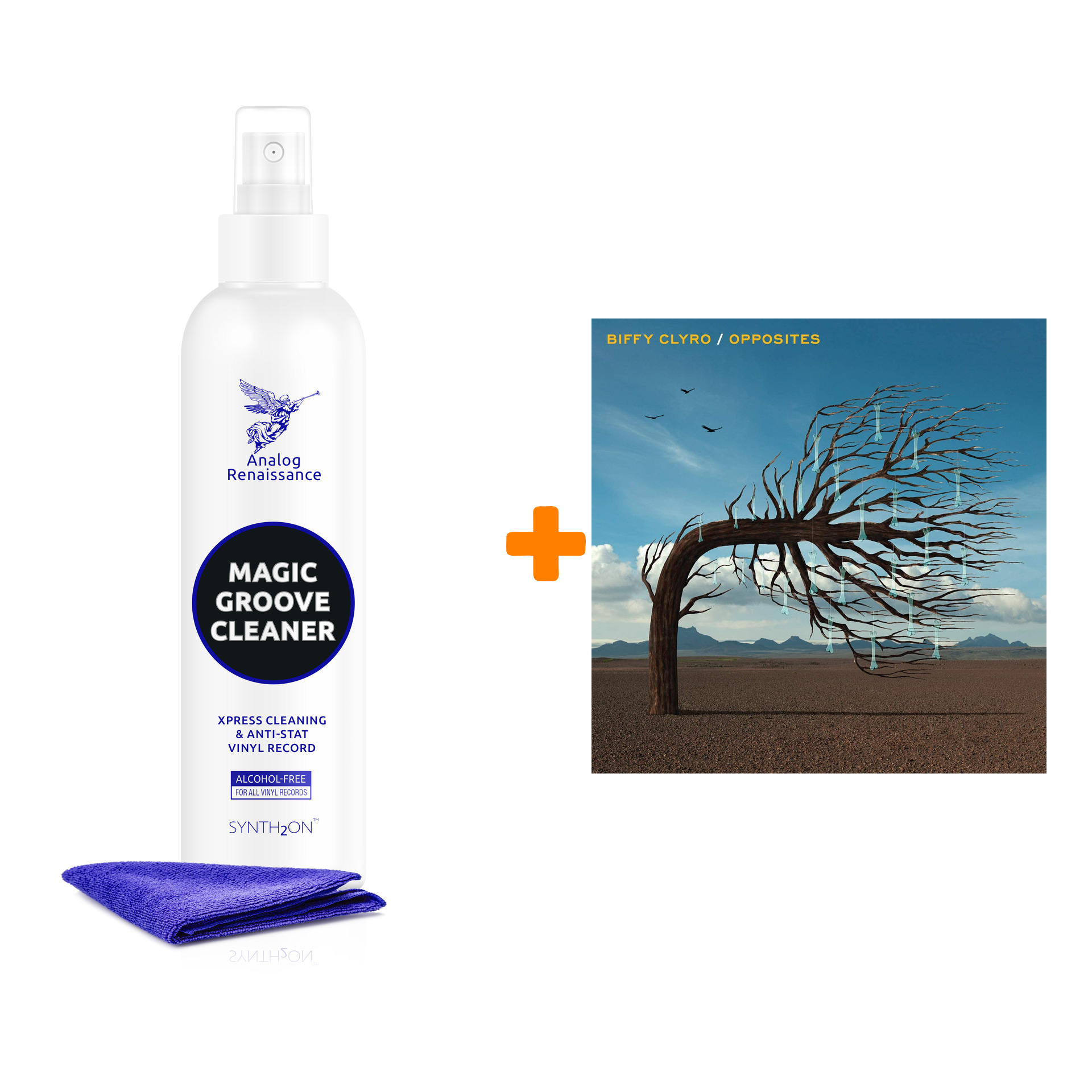 BIFFY CLYRO Opposites 2LP + Спрей для очистки LP с микрофиброй 250мл Набор
BIFFY CLYRO Opposites 2LP + Спрей для очистки LP с микрофиброй 250мл Набор