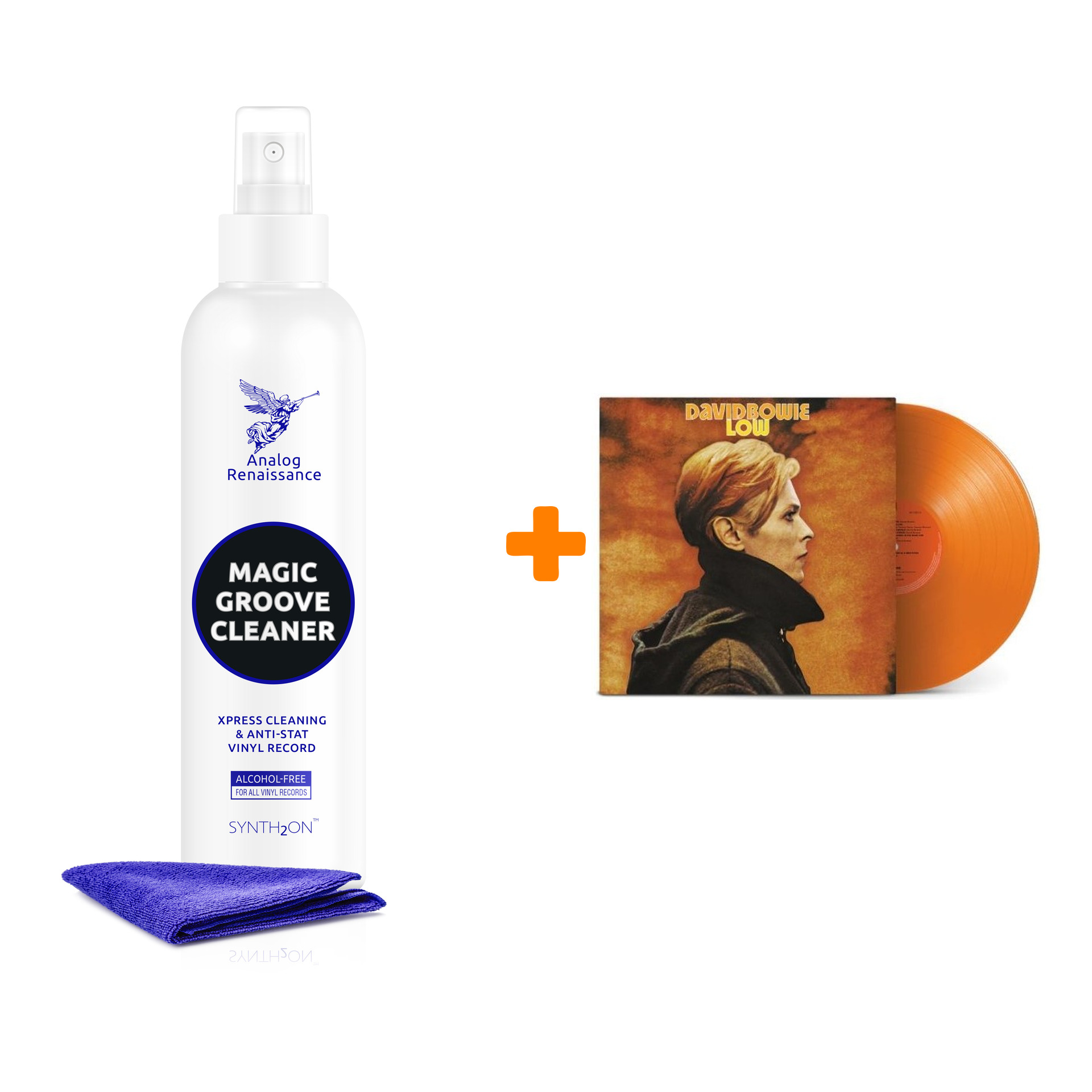 BOWIE DAVID Low 45th Anniversary Coloured Orange Vinyl LP + Спрей для очистки LP с микрофиброй 250мл Набор
BOWIE DAVID Low 45th Anniversary Coloured Orange Vinyl LP + Спрей для очистки LP с микрофиброй 250мл Набор