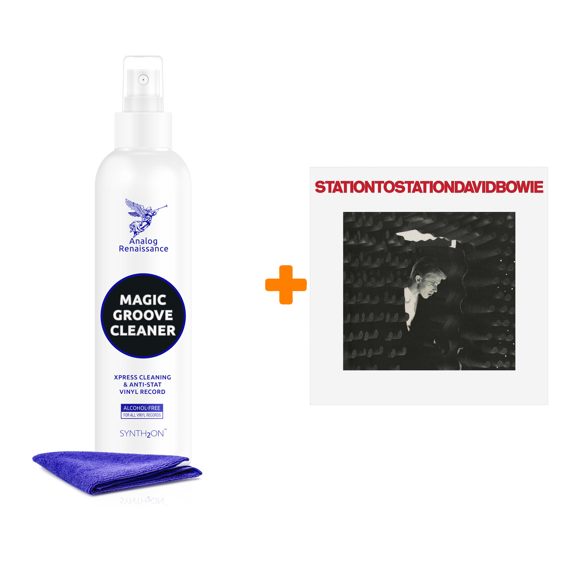 BOWIE DAVID Station To Station LP + Спрей для очистки LP с микрофиброй 250мл Набор
BOWIE DAVID Station To Station LP + Спрей для очистки LP с микрофиброй 250мл Набор