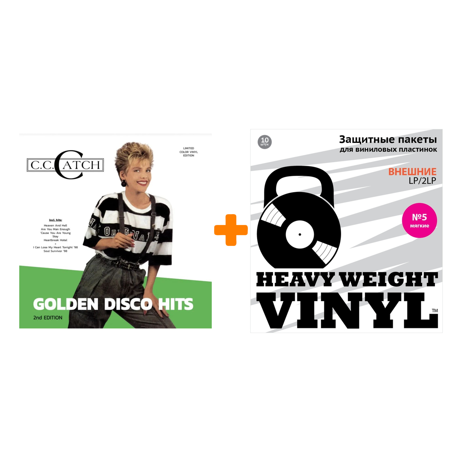 C.C.CATCH Golden Disco Hits Golden Edition LP + Пакеты внешние №5 мягкие 10 шт Набор
C.C.CATCH Golden Disco Hits Golden Edition LP + Пакеты внешние №5 мягкие 10 шт Набор