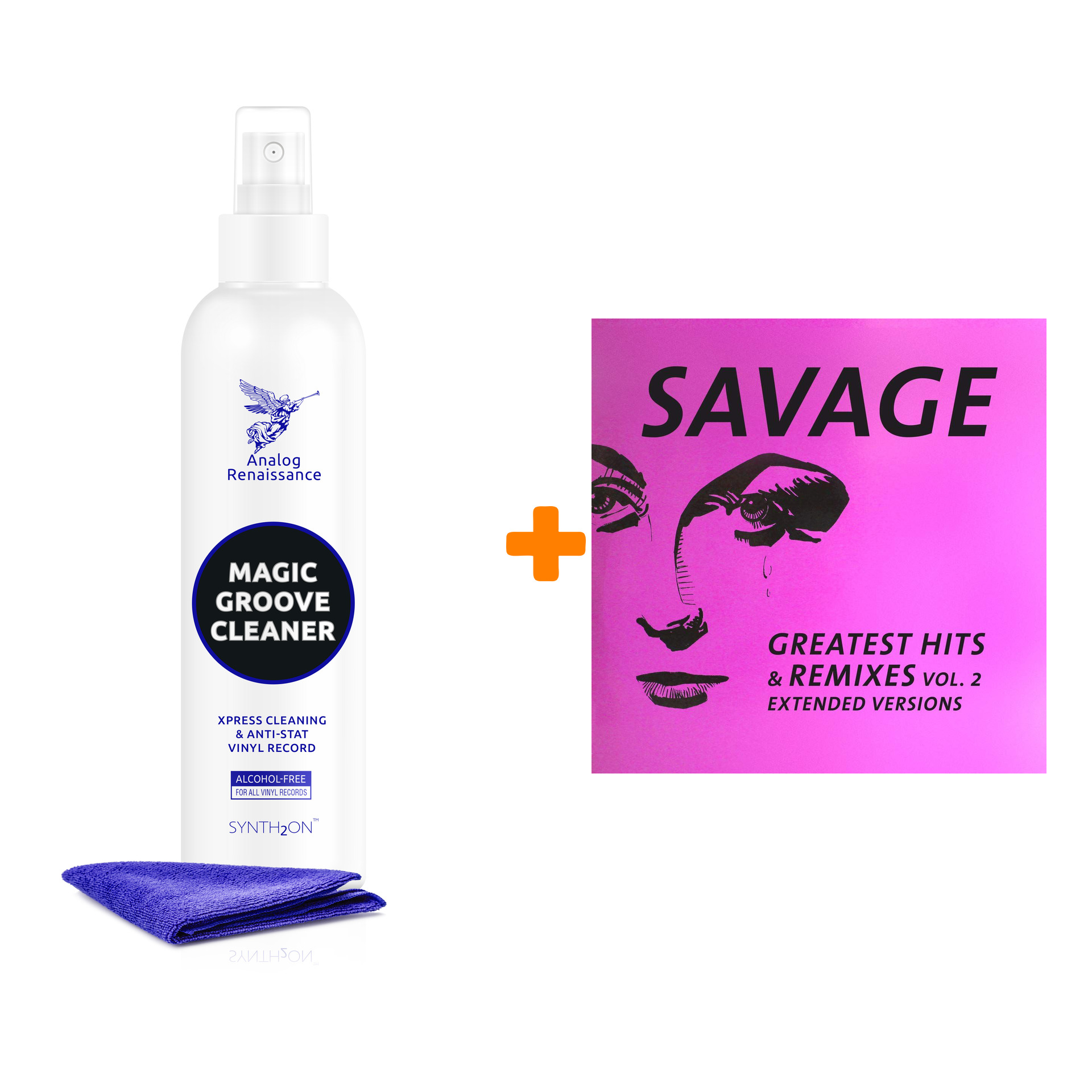 SAVAGE Greatest Hits & Remixes Vol.2 Extended Versions LP + Спрей для очистки LP с микрофиброй 250мл Набор
SAVAGE Greatest Hits & Remixes Vol.2 Extended Versions LP + Спрей для очистки LP с микрофиброй 250мл Набор