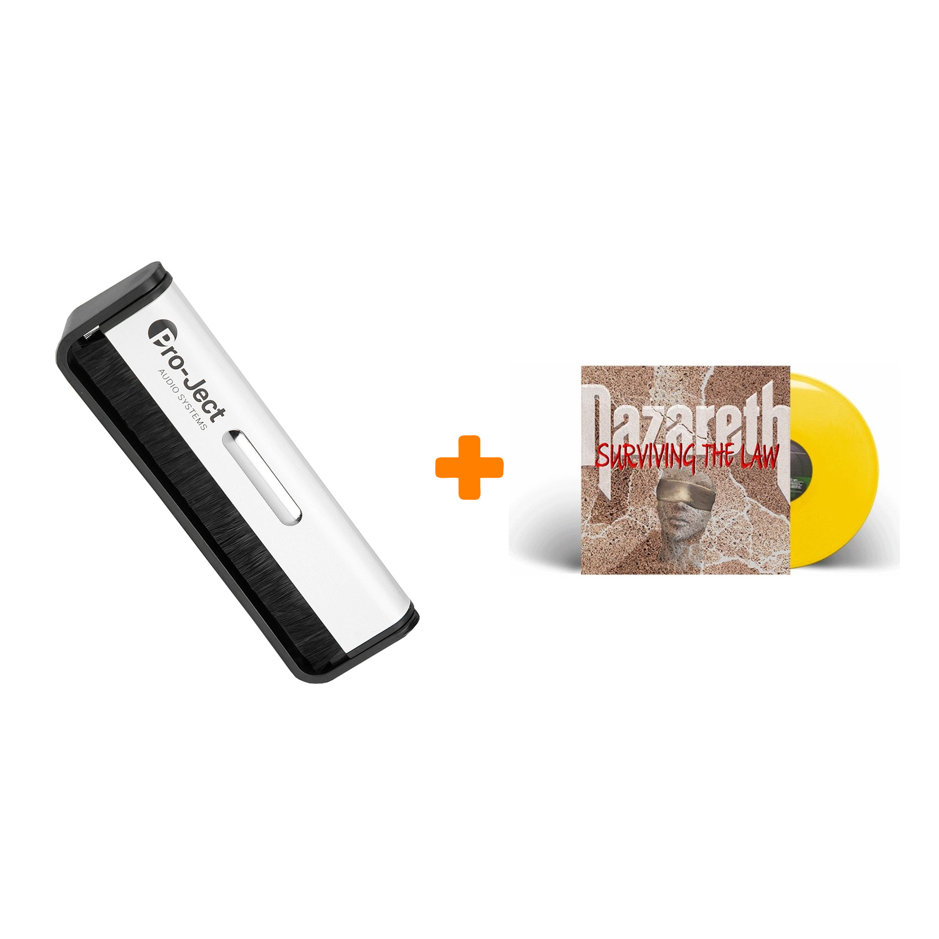 NAZARETH Surviving The Law Coloured Yellow Vinyl LP + Щетка для LP Brush It Набор
NAZARETH Surviving The Law Coloured Yellow Vinyl LP + Щетка для LP Brush It Набор