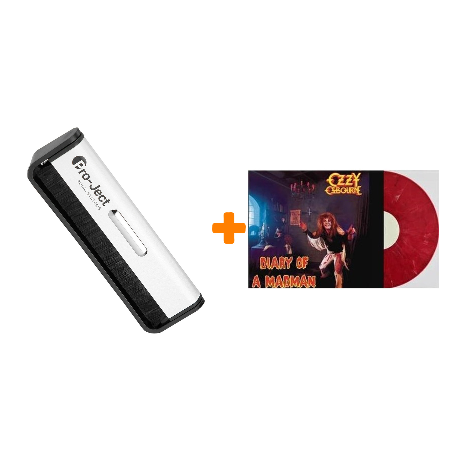OSBOURNE OZZY Diary Of A Madman 40th Anniversary Marbled Vinyl LP + Щетка для LP Brush It Набор
OSBOURNE OZZY Diary Of A Madman 40th Anniversary Marbled Vinyl LP + Щетка для LP Brush It Набор