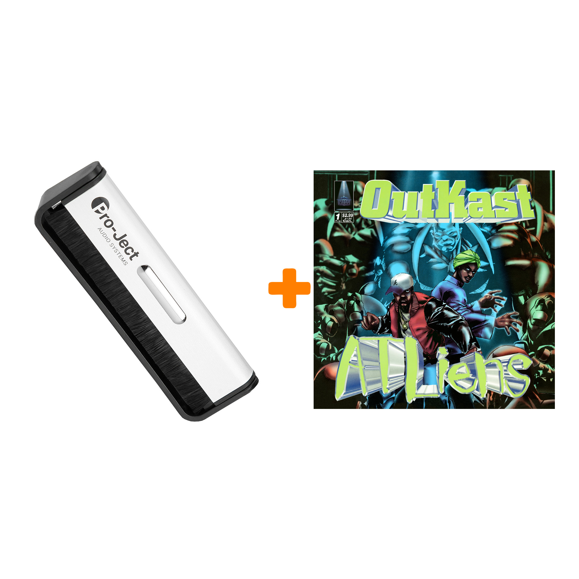 OUTKAST ATLiens 25th Anniversary Deluxe Edition 4LP + Щетка для LP Brush It Набор
OUTKAST ATLiens 25th Anniversary Deluxe Edition 4LP + Щетка для LP Brush It Набор