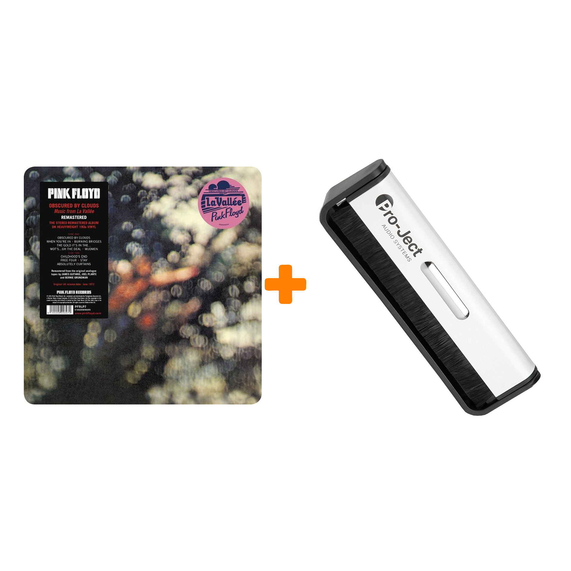 PINK FLOYD Obscured By Clouds Original Recording Remastered LP + Щетка для LP Brush It Набор
PINK FLOYD Obscured By Clouds Original Recording Remastered LP + Щетка для LP Brush It Набор