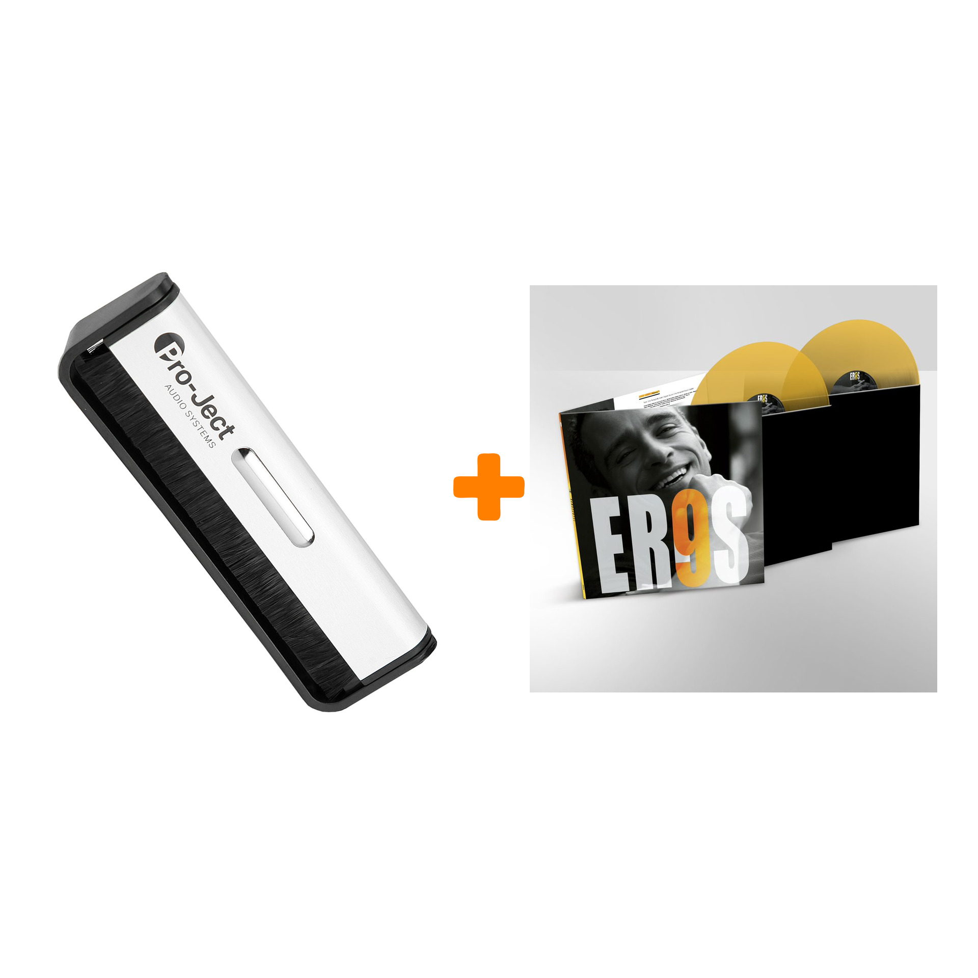 RAMAZZOTTI EROS 9 Italian Version Coloured Yellow Vinyl 2LP + Щетка для LP Brush It Набор
RAMAZZOTTI EROS 9 Italian Version Coloured Yellow Vinyl 2LP + Щетка для LP Brush It Набор
