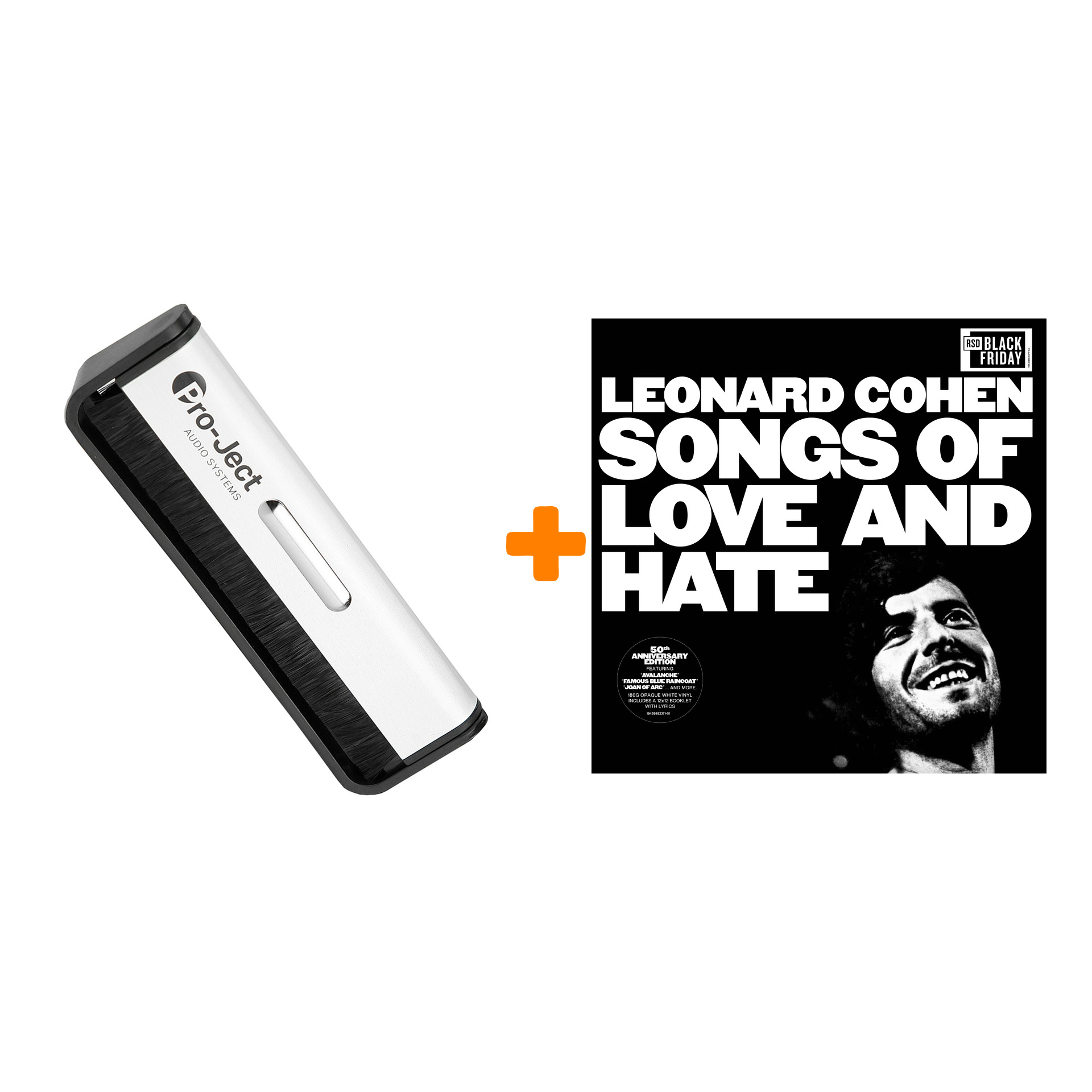 COHEN LEONARD Songs Of Love And Hate 50th Anniversary Coloured White Vinyl LP + Щетка для LP Brush It Набор
COHEN LEONARD Songs Of Love And Hate 50th Anniversary Coloured White Vinyl LP + Щетка для LP Brush It Набор