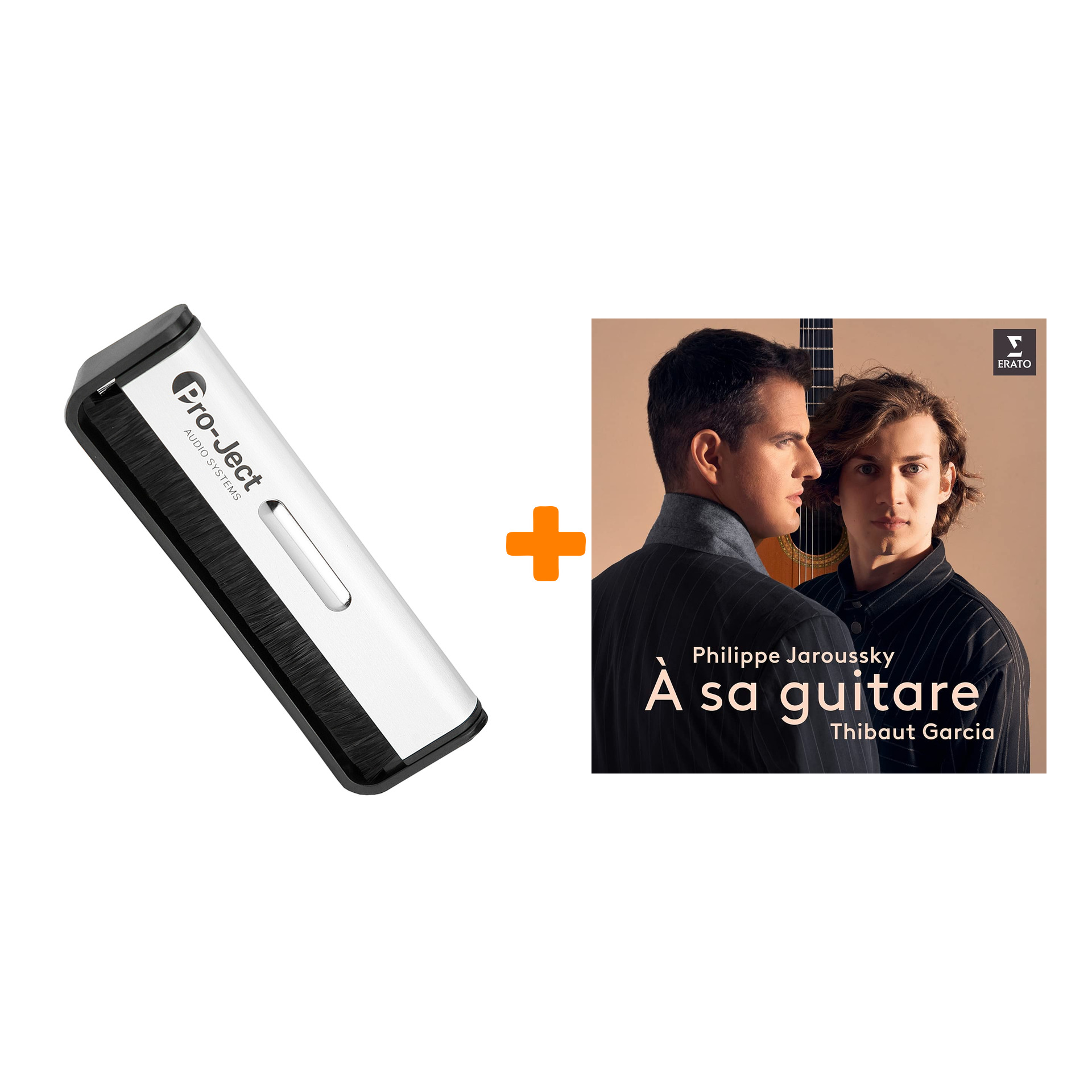 JAROUSSKY PHILIPPE & GARCIA THIBAUT A Sa Guitare LP + Щетка для LP Brush It Набор
JAROUSSKY PHILIPPE & GARCIA THIBAUT A Sa Guitare LP + Щетка для LP Brush It Набор