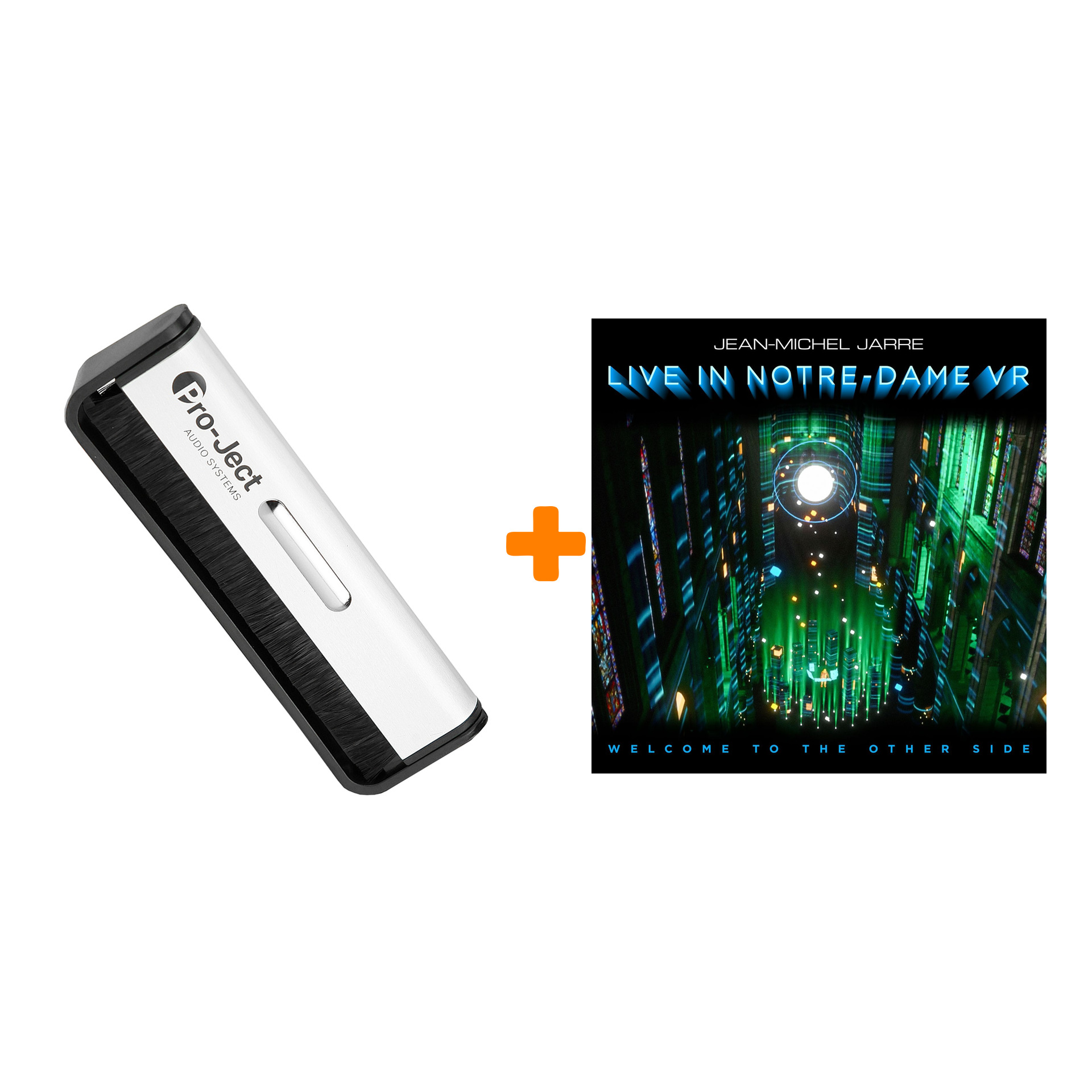 JARRE JEAN MICHEL Welcome To The Other Side Live In Notre-Dame VR LP + Щетка для LP Brush It Набор
JARRE JEAN MICHEL Welcome To The Other Side Live In Notre-Dame VR LP + Щетка для LP Brush It Набор