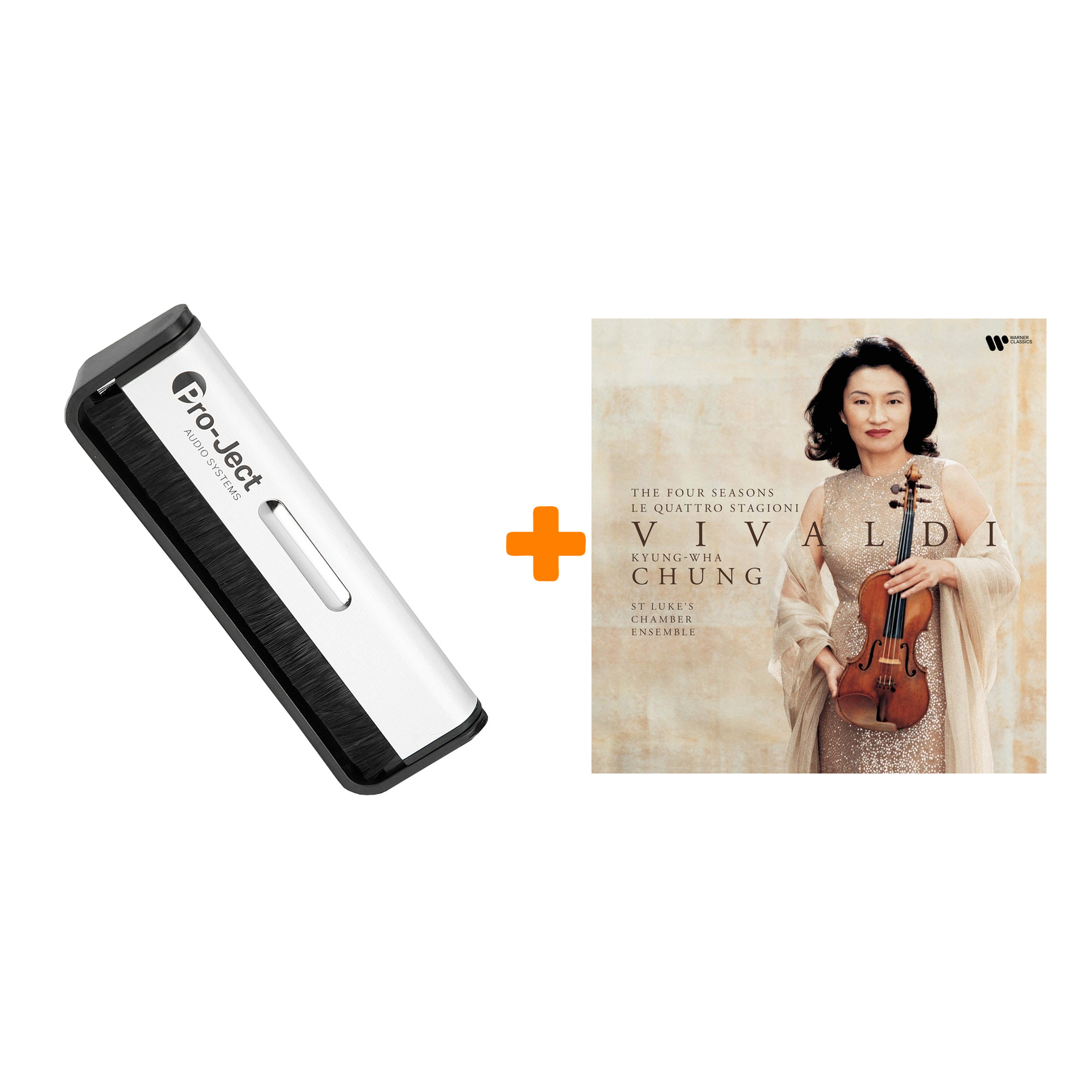 KYUNG WHA CHUNG & ST LUKE`S CHAMBER ENSEMBLE Vivaldi The Four Seasons LP + Щетка для LP Brush It Набор
KYUNG WHA CHUNG & ST LUKE`S CHAMBER ENSEMBLE Vivaldi The Four Seasons LP + Щетка для LP Brush It Набор