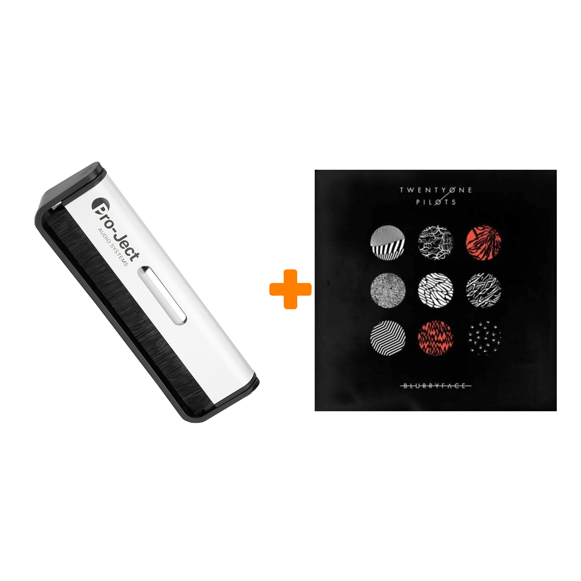 TWENTY ONE PILOTS Blurryface Coloured Silver Vinyl 2LP + Щетка для LP Brush It Набор
TWENTY ONE PILOTS Blurryface Coloured Silver Vinyl 2LP + Щетка для LP Brush It Набор