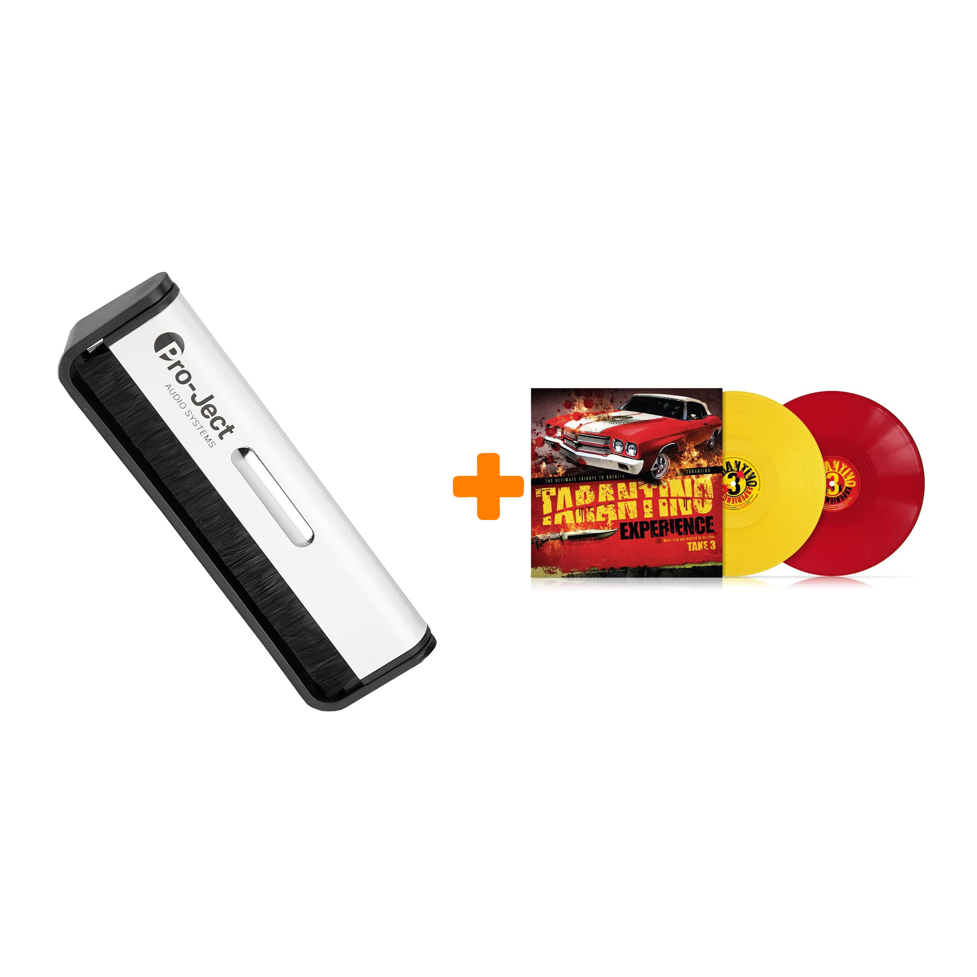 V/A Tarantino Experience Take 3 Coloured Red & Yellow Vinyl 2LP + Щетка для LP Brush It Набор
V/A Tarantino Experience Take 3 Coloured Red & Yellow Vinyl 2LP + Щетка для LP Brush It Набор