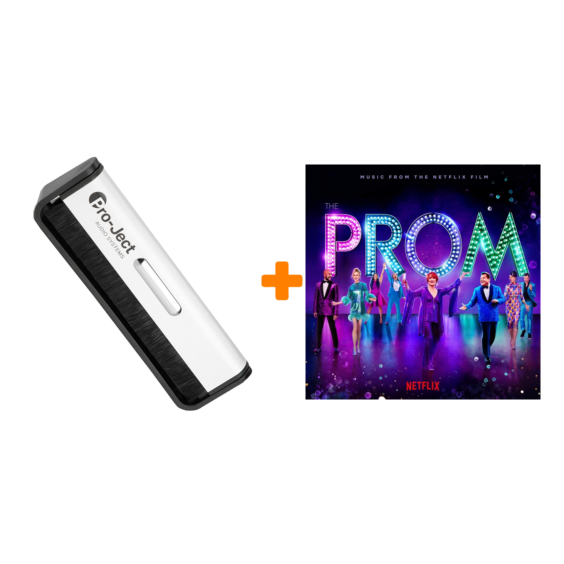 V/A The Prom Music From The Netflix Film Coloured Purple Vinyl 2LP + Щетка для LP Brush It Набор
V/A The Prom Music From The Netflix Film Coloured Purple Vinyl 2LP + Щетка для LP Brush It Набор