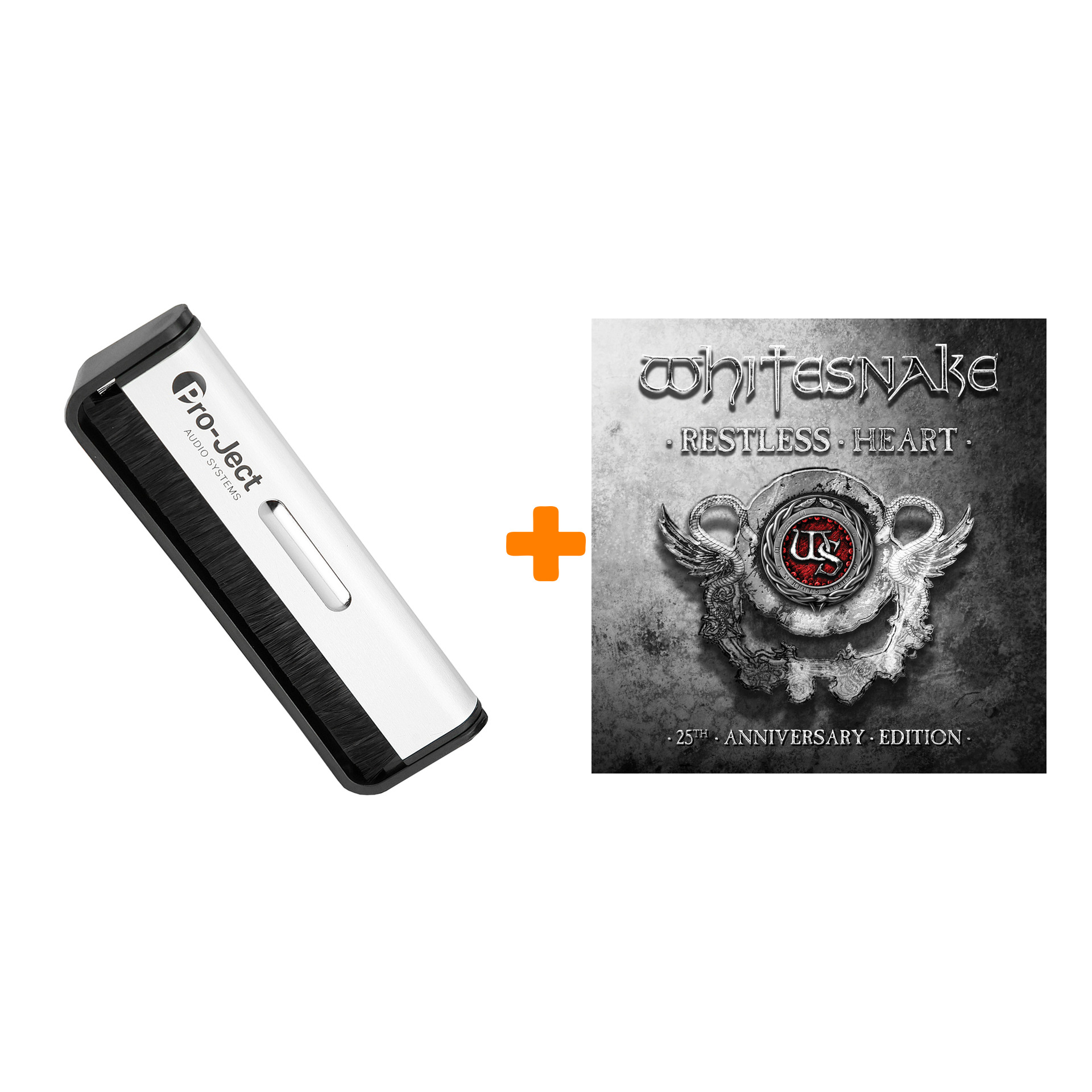 WHITESNAKE Restless Heart Coloured Silver Vinyl 2LP + Щетка для LP Brush It Набор
WHITESNAKE Restless Heart Coloured Silver Vinyl 2LP + Щетка для LP Brush It Набор
