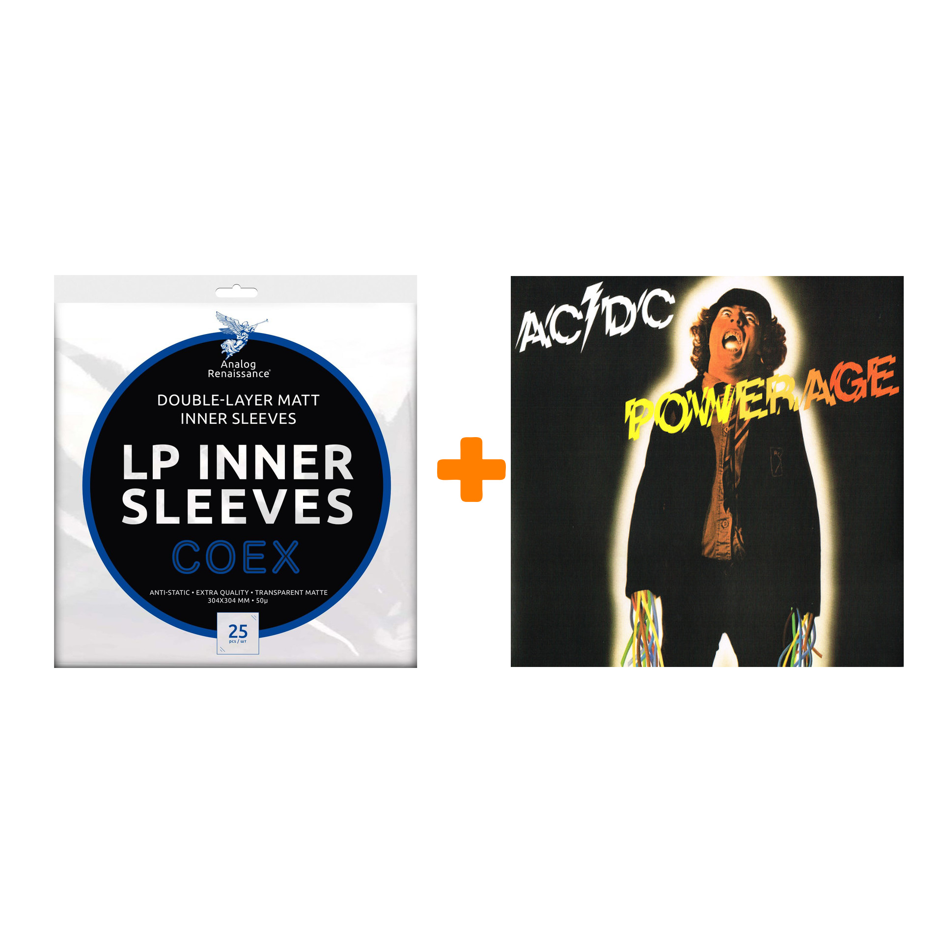 AC/DC Powerage Limited Edition LP + Конверты внутренние COEX для грампластинок 12" 25шт Набор
AC/DC Powerage Limited Edition LP + Конверты внутренние COEX для грампластинок 12" 25шт Набор