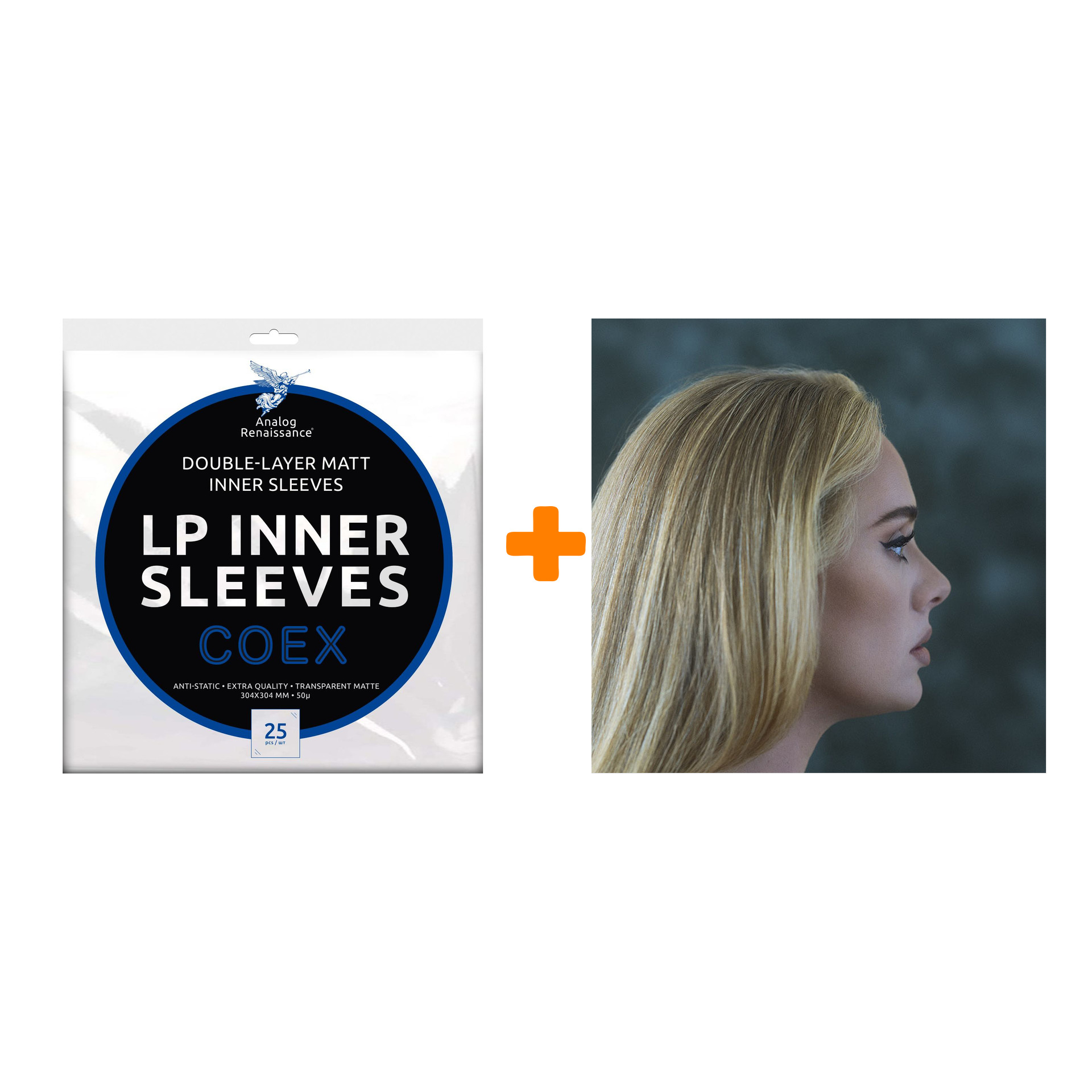ADELE 30 Crystal Clear Vinyl 2LP + Конверты внутренние COEX для грампластинок 12" 25шт Набор
ADELE 30 Crystal Clear Vinyl 2LP + Конверты внутренние COEX для грампластинок 12" 25шт Набор