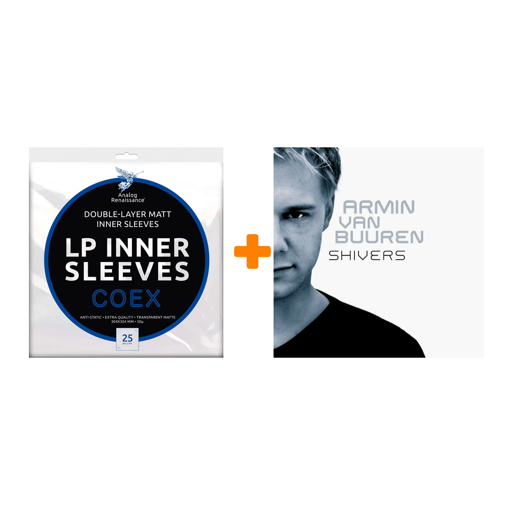ARMIN VAN BUUREN Shivers 2LP + Конверты внутренние COEX для грампластинок 12" 25шт Набор
ARMIN VAN BUUREN Shivers 2LP + Конверты внутренние COEX для грампластинок 12" 25шт Набор