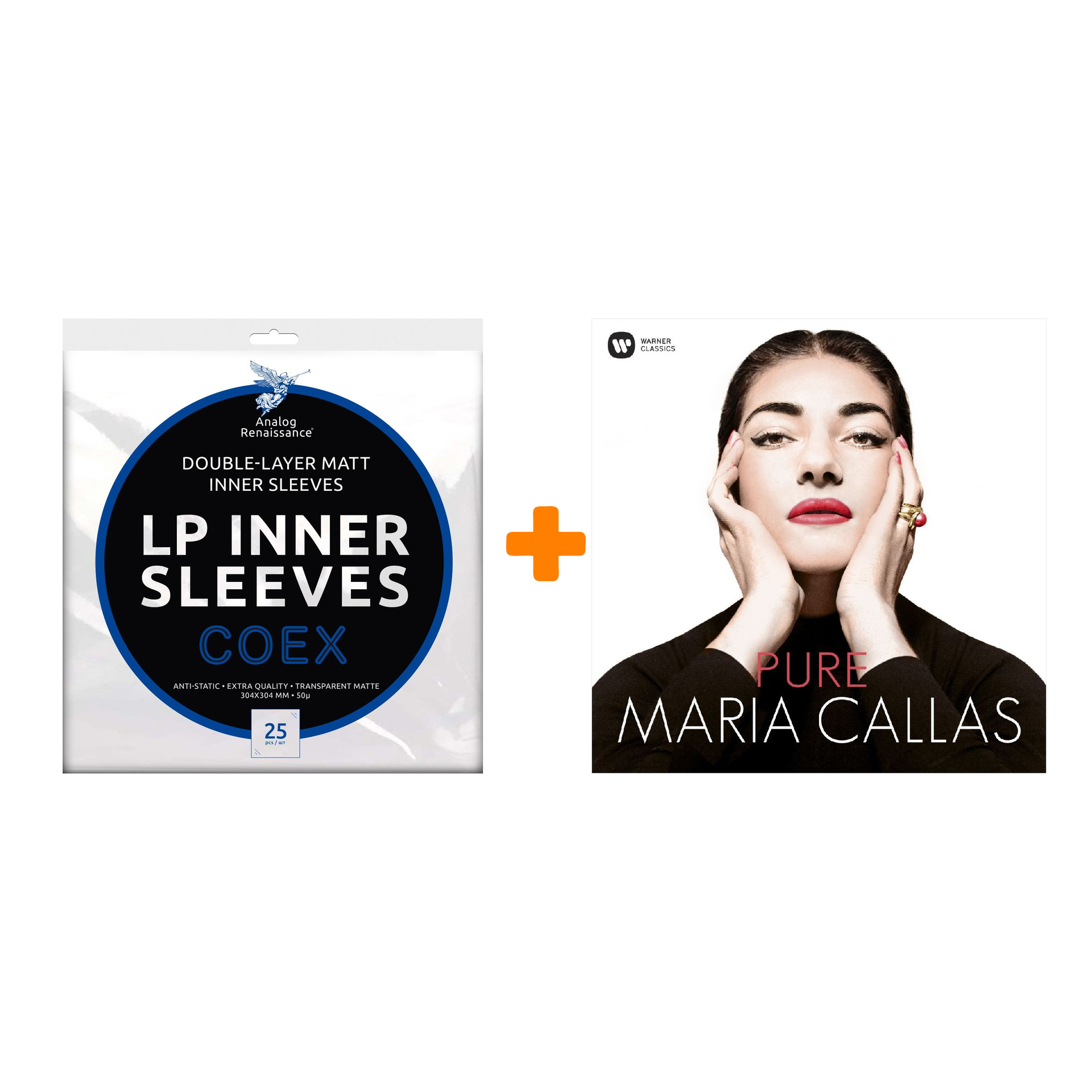 CALLAS MARIA Remastered LP + Конверты внутренние COEX для грампластинок 12" 25шт Набор
CALLAS MARIA Remastered LP + Конверты внутренние COEX для грампластинок 12" 25шт Набор