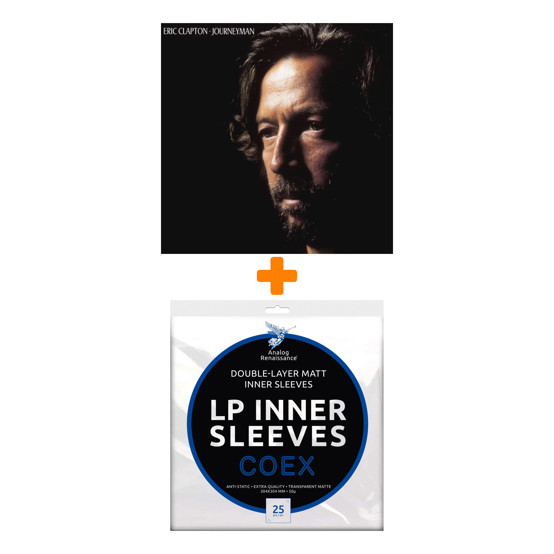 CLAPTON ERIC Journeyman 2LP + Конверты внутренние COEX для грампластинок 12" 25шт Набор
CLAPTON ERIC Journeyman 2LP + Конверты внутренние COEX для грампластинок 12" 25шт Набор