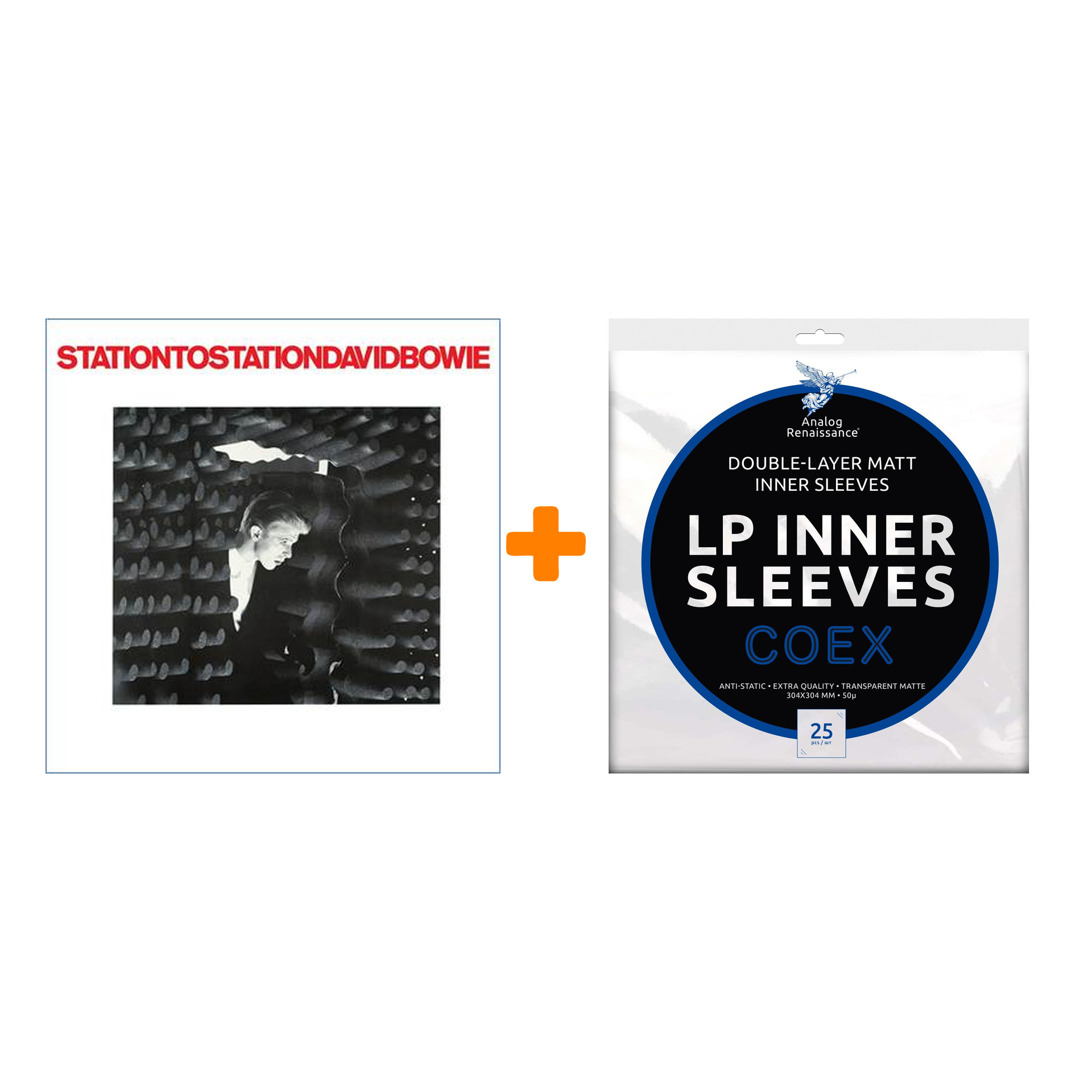 BOWIE DAVID Station To Station 45th Anniversary Coloured Vinyl LP + Конверты внутренние COEX для грампластинок 12" 25шт Набор
BOWIE DAVID Station To Station 45th Anniversary Coloured Vinyl LP + Конверты внутренние COEX для грампластинок 12" 25шт Набор